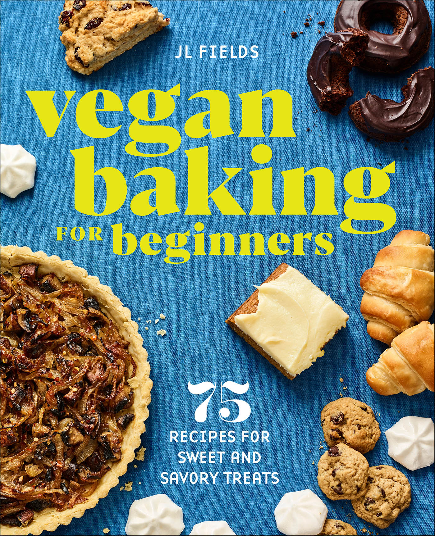 This image is the cover for the book Vegan Baking for Beginners