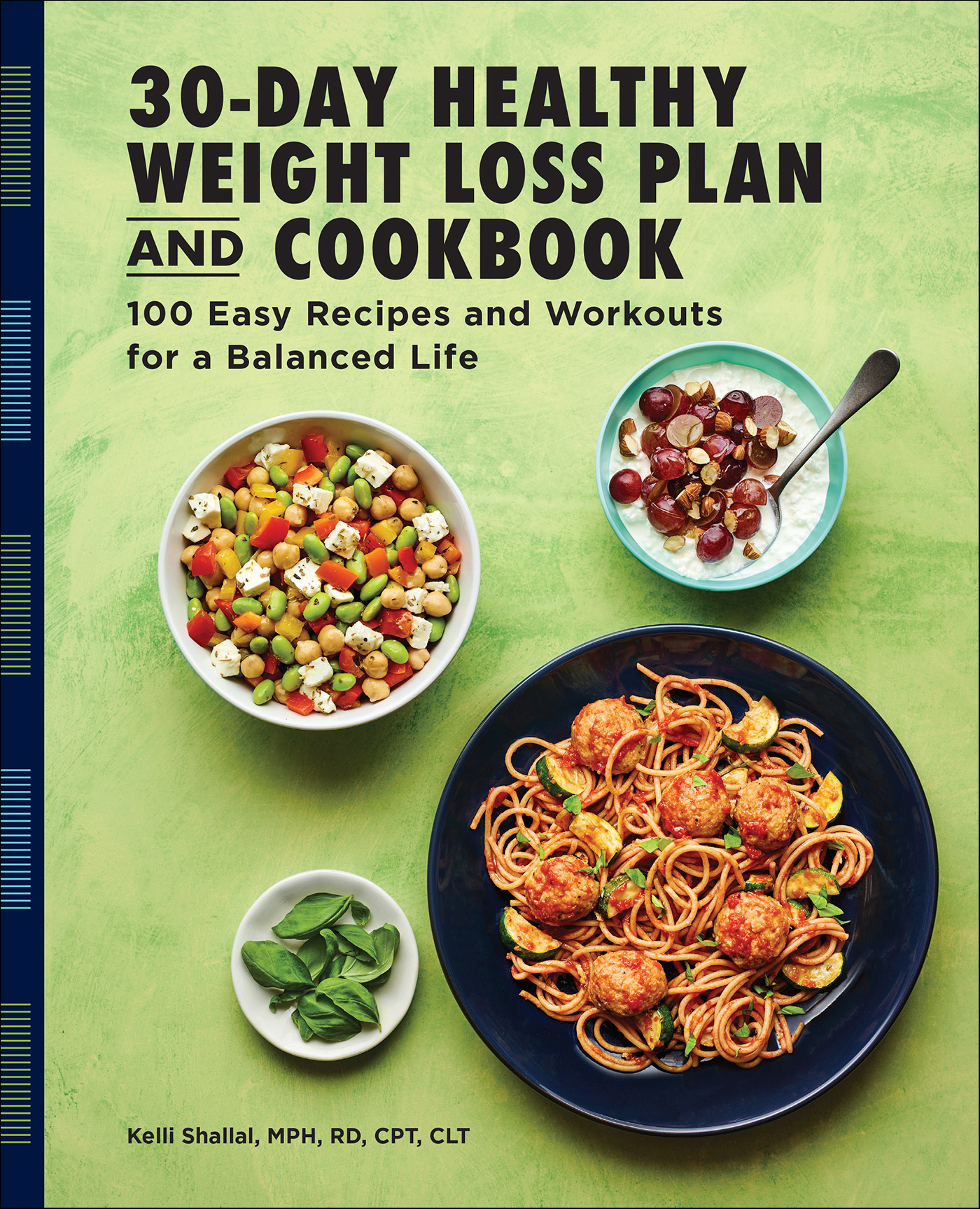 This image is the cover for the book 30-Day Healthy Weight Loss Plan and Cookbook