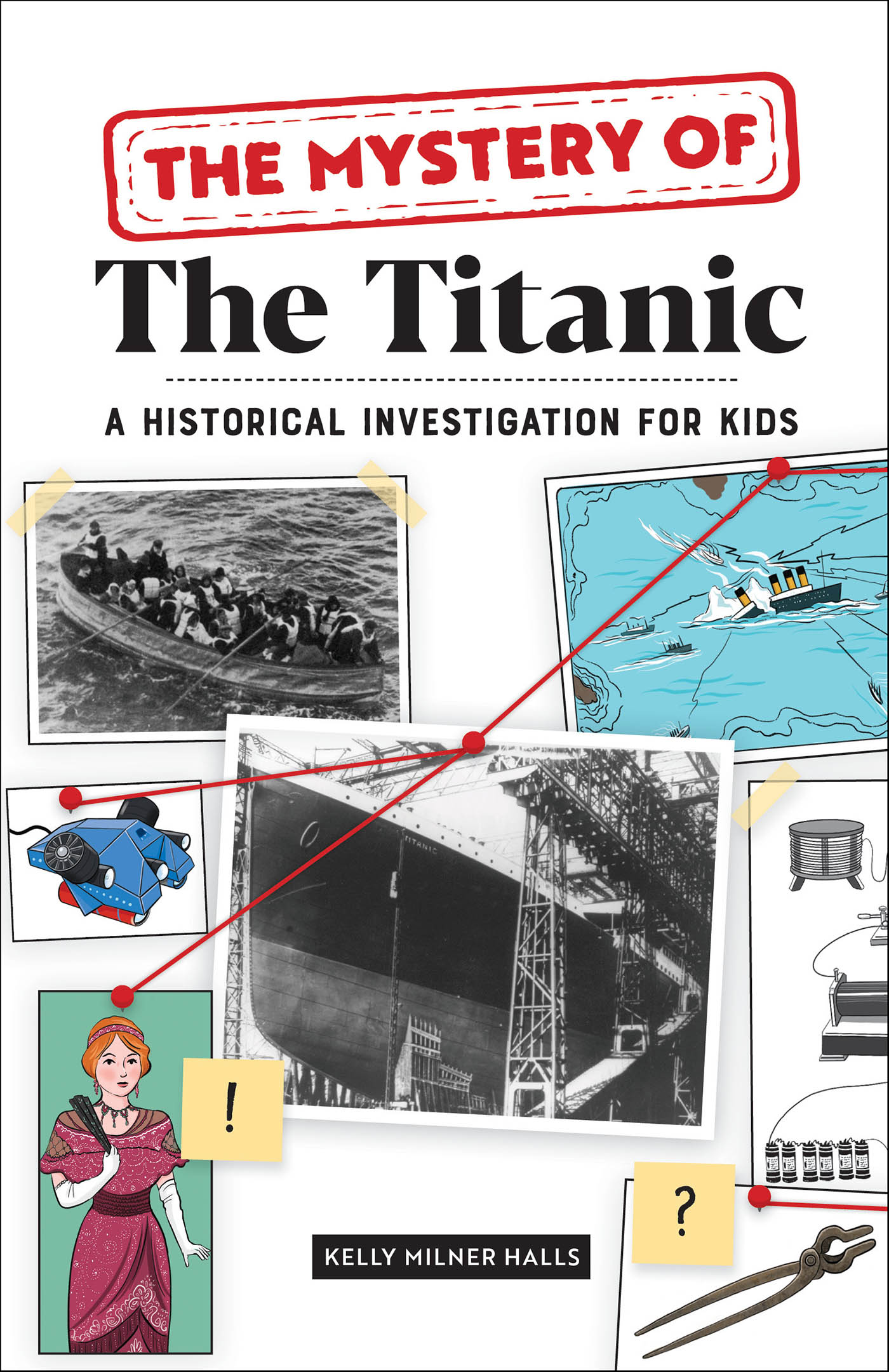 This image is the cover for the book Mystery of The Titanic