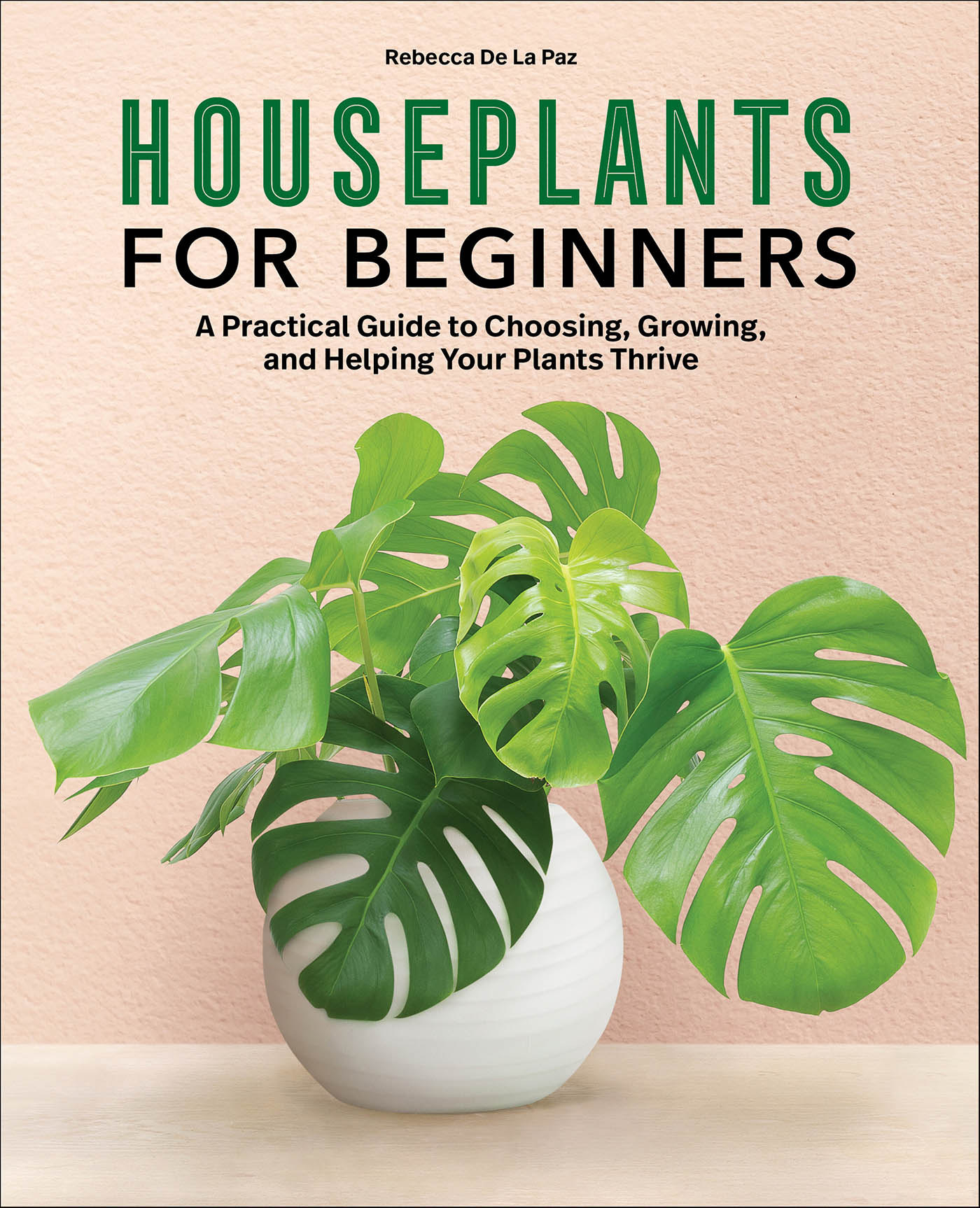 This image is the cover for the book Houseplants for Beginners