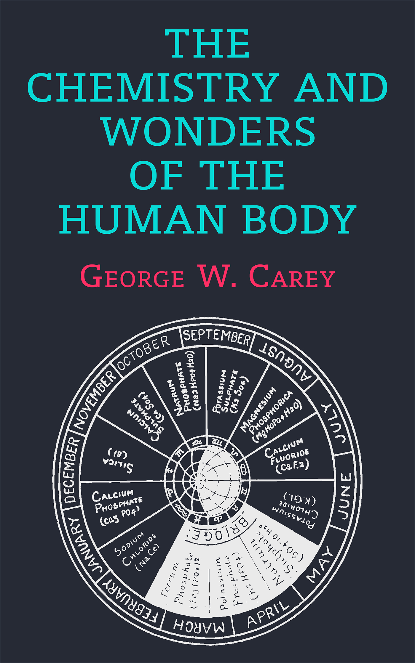 This image is the cover for the book Chemistry and Wonders of the Human Body