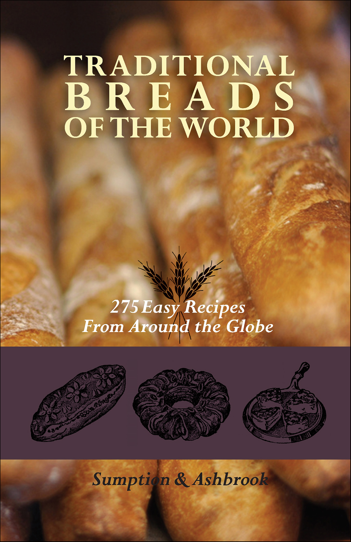 This image is the cover for the book Traditional Breads of the World