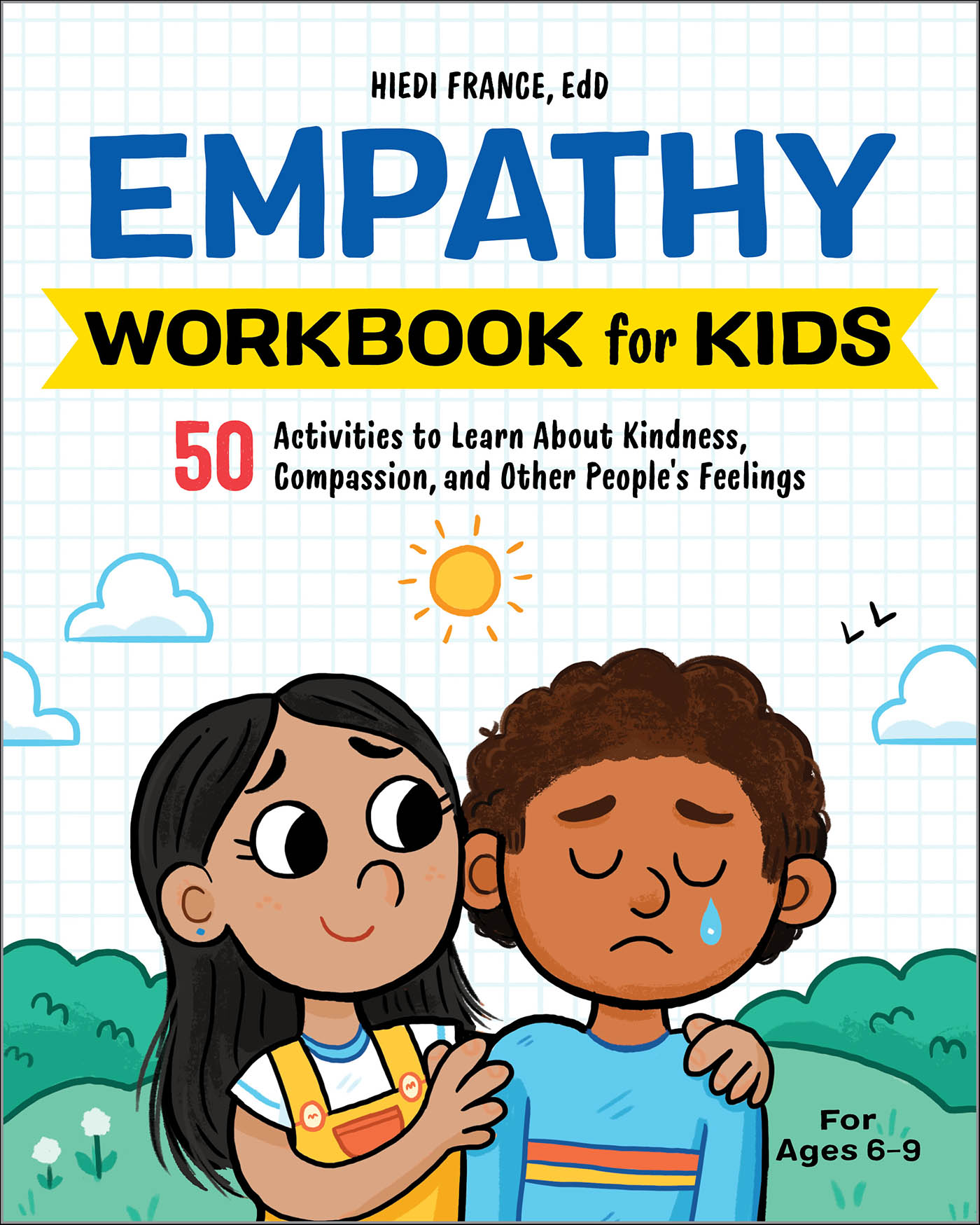 This image is the cover for the book Empathy Workbook for Kids