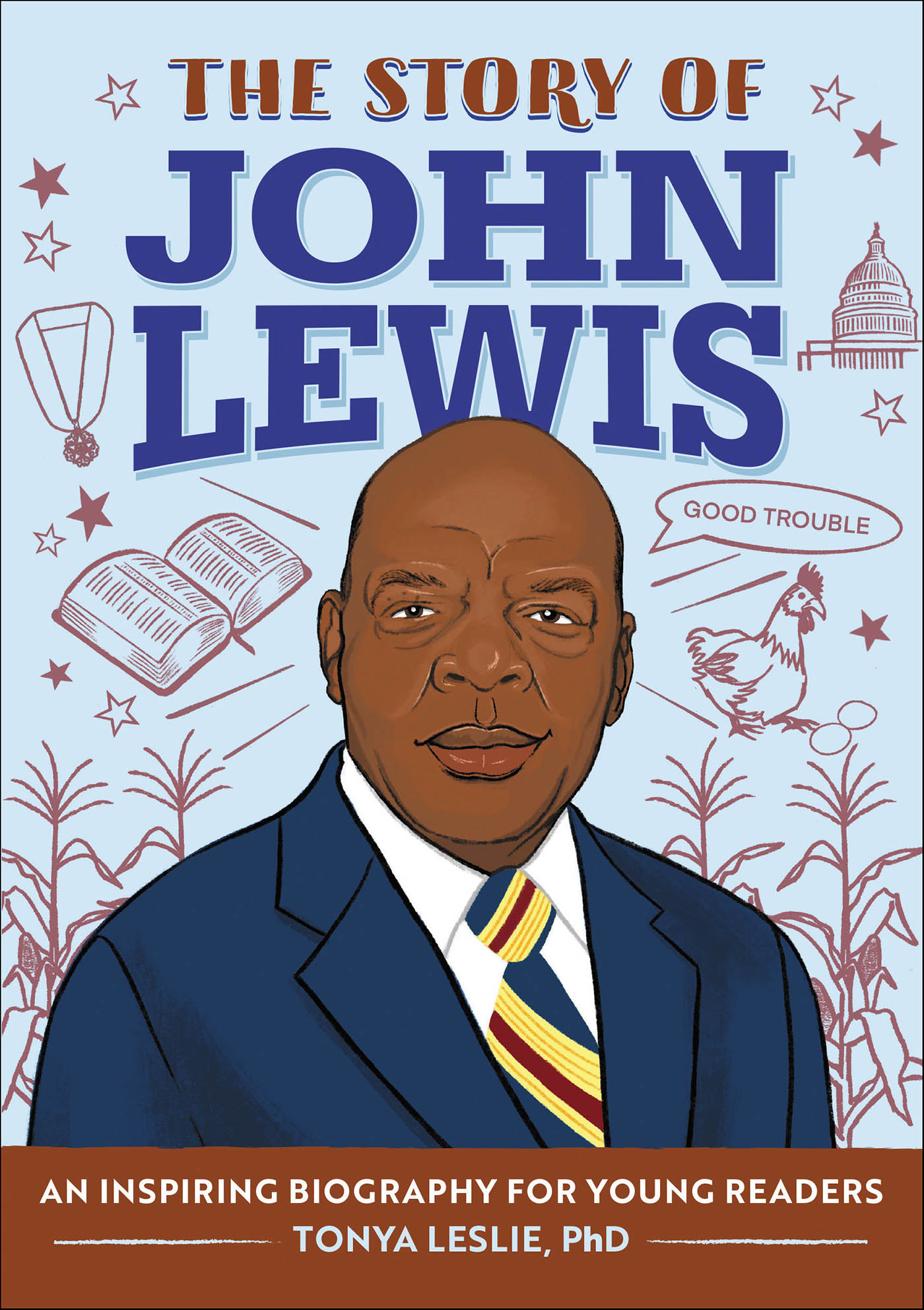 This image is the cover for the book Story of John Lewis