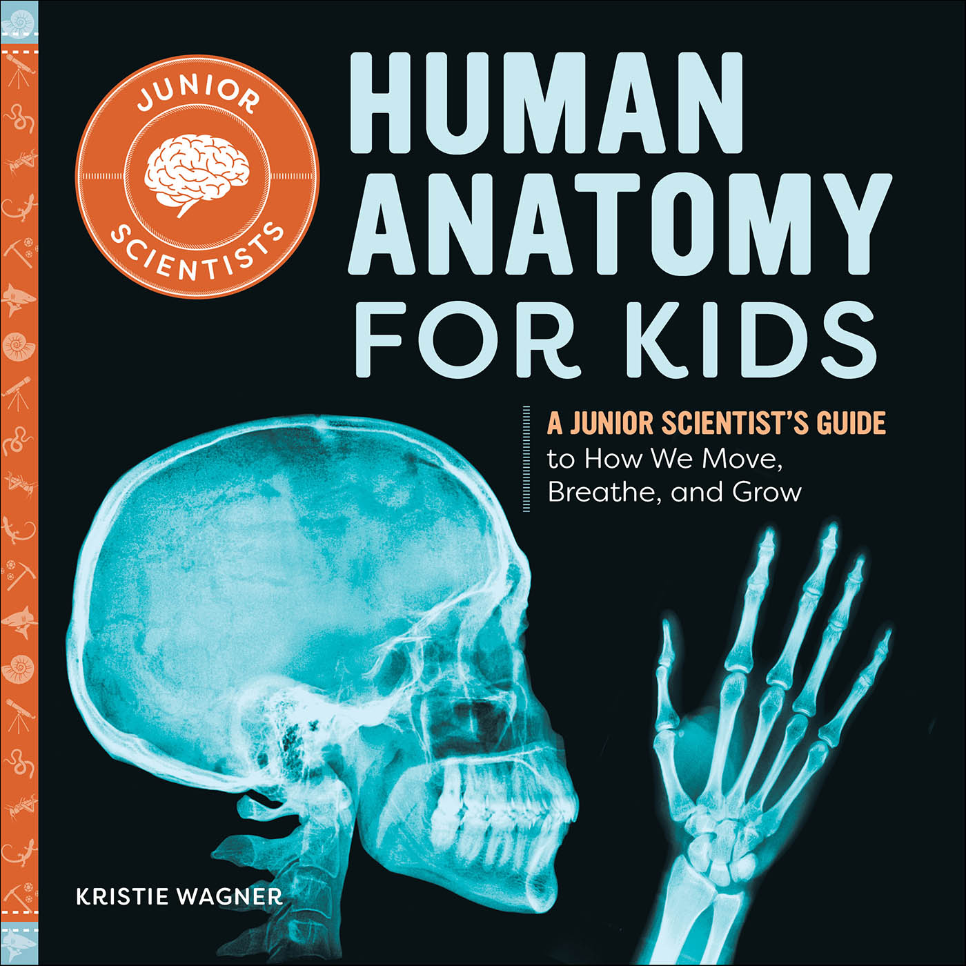 This image is the cover for the book Human Anatomy for Kids