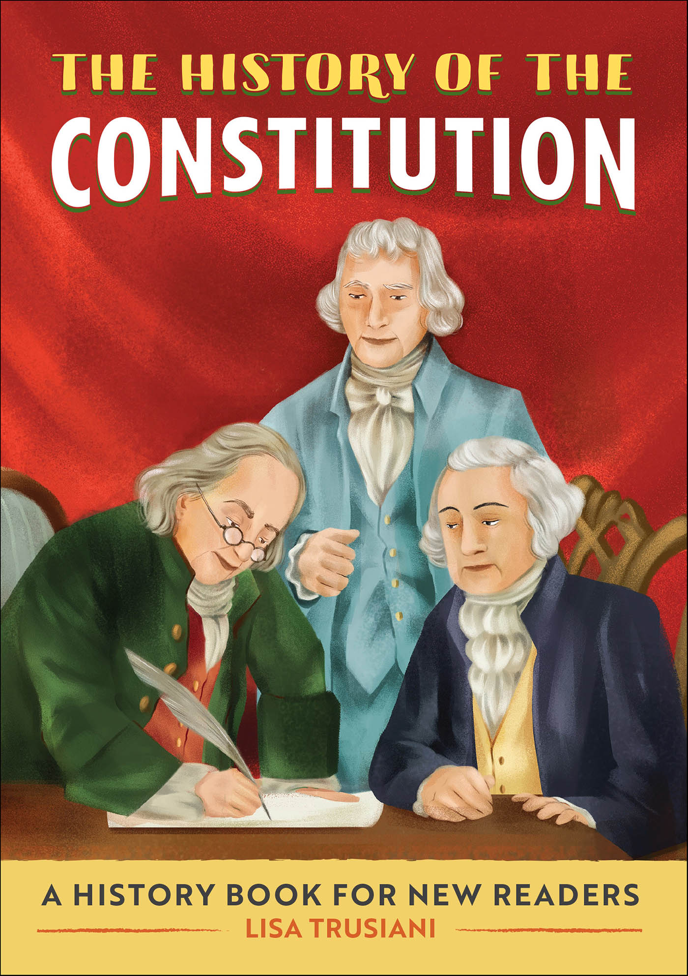 This image is the cover for the book History of the Constitution