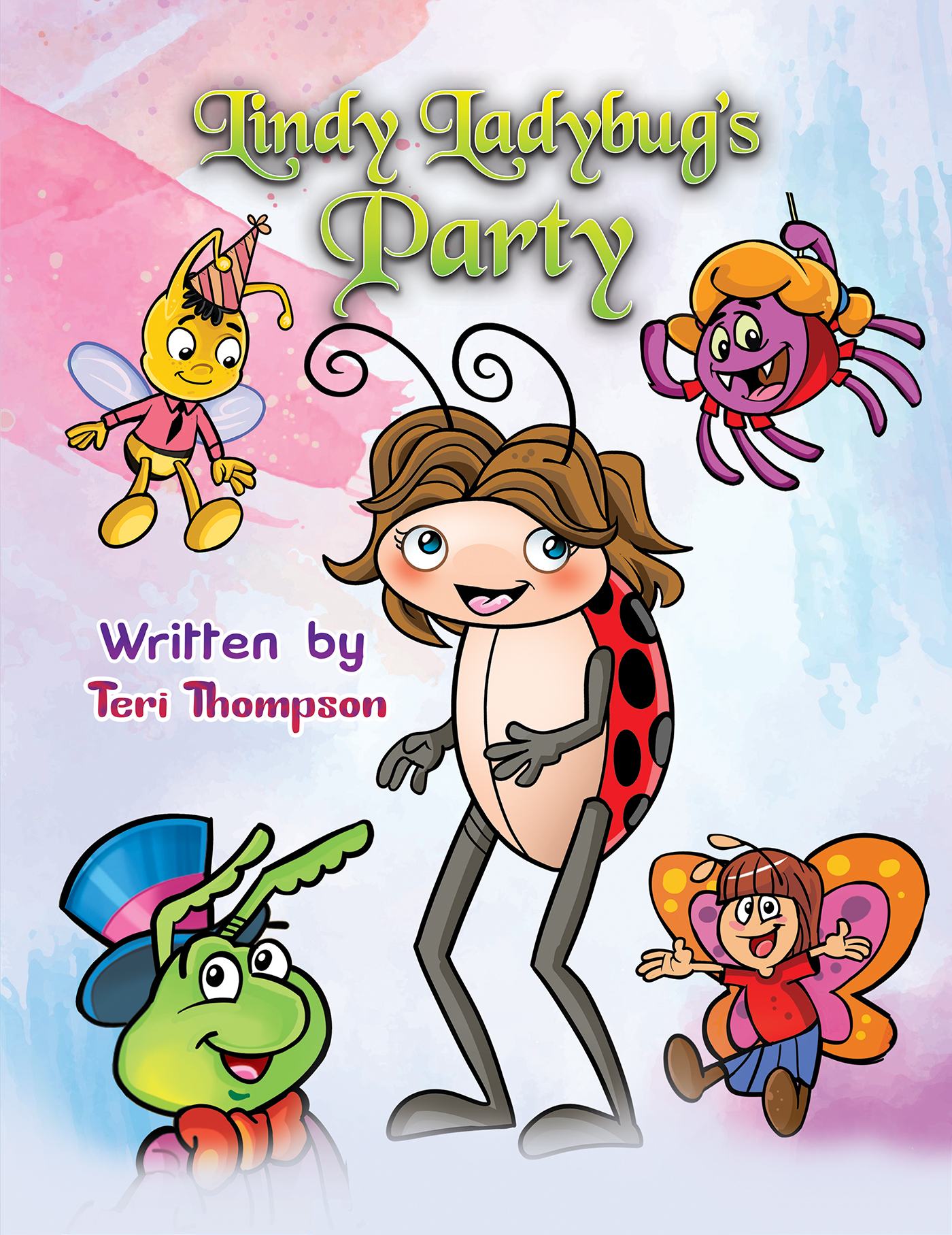 This image is the cover for the book Lindy Ladybug’s Party