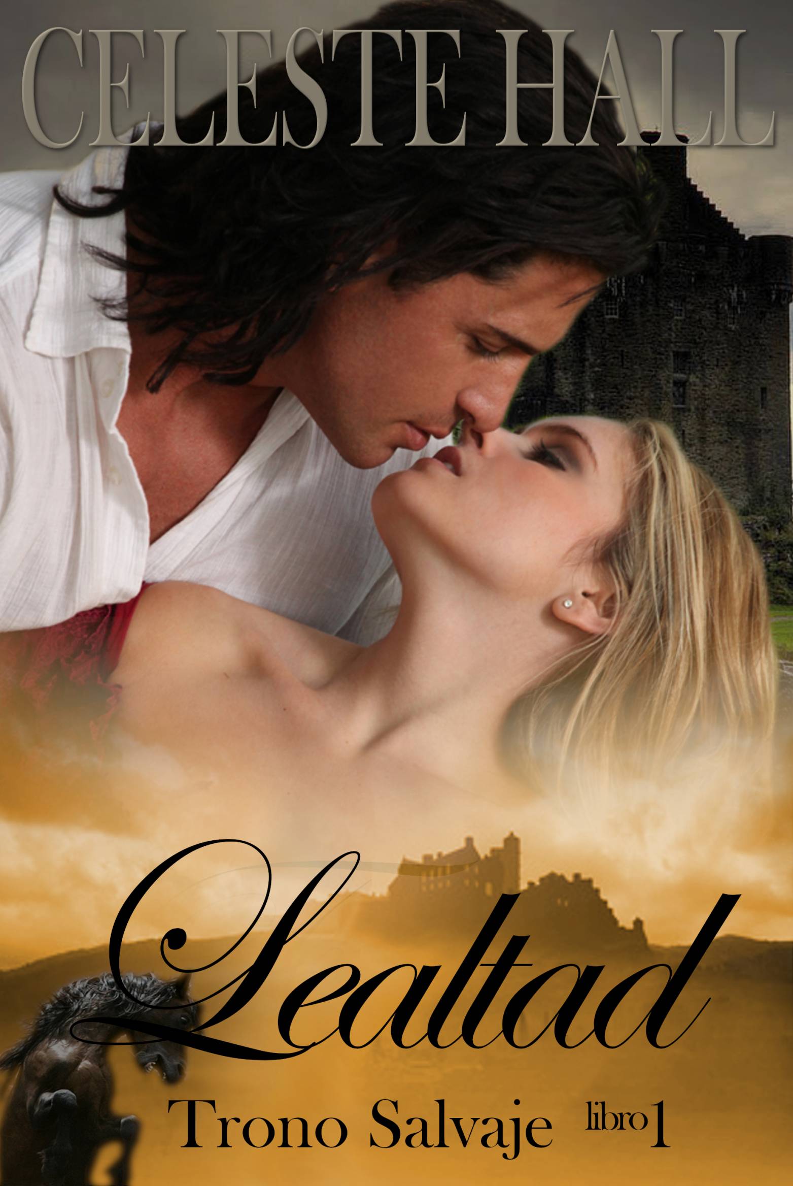 This image is the cover for the book Lealtad, Trono Salvaje