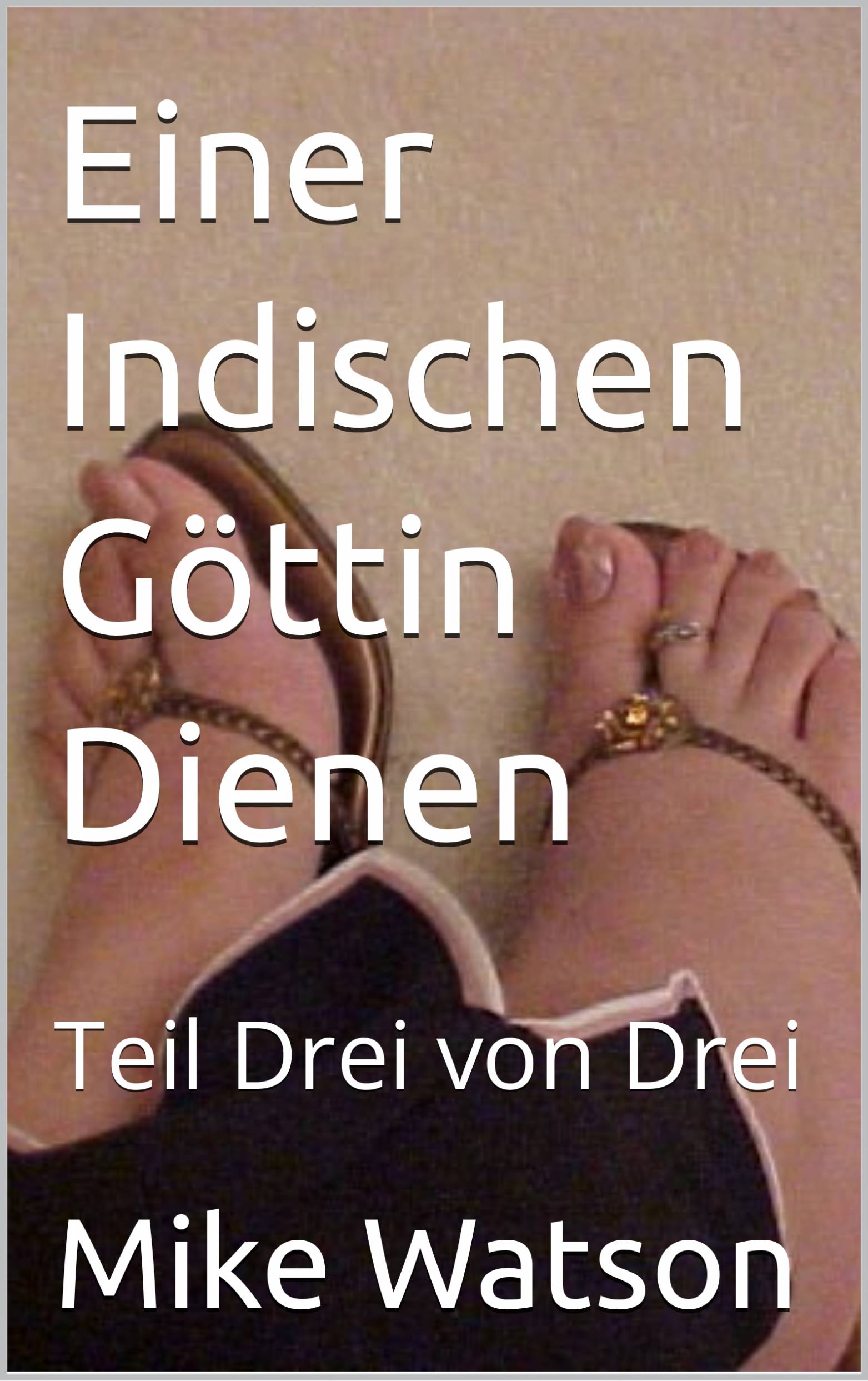 This image is the cover for the book Einer Indischen Göttin Dienen