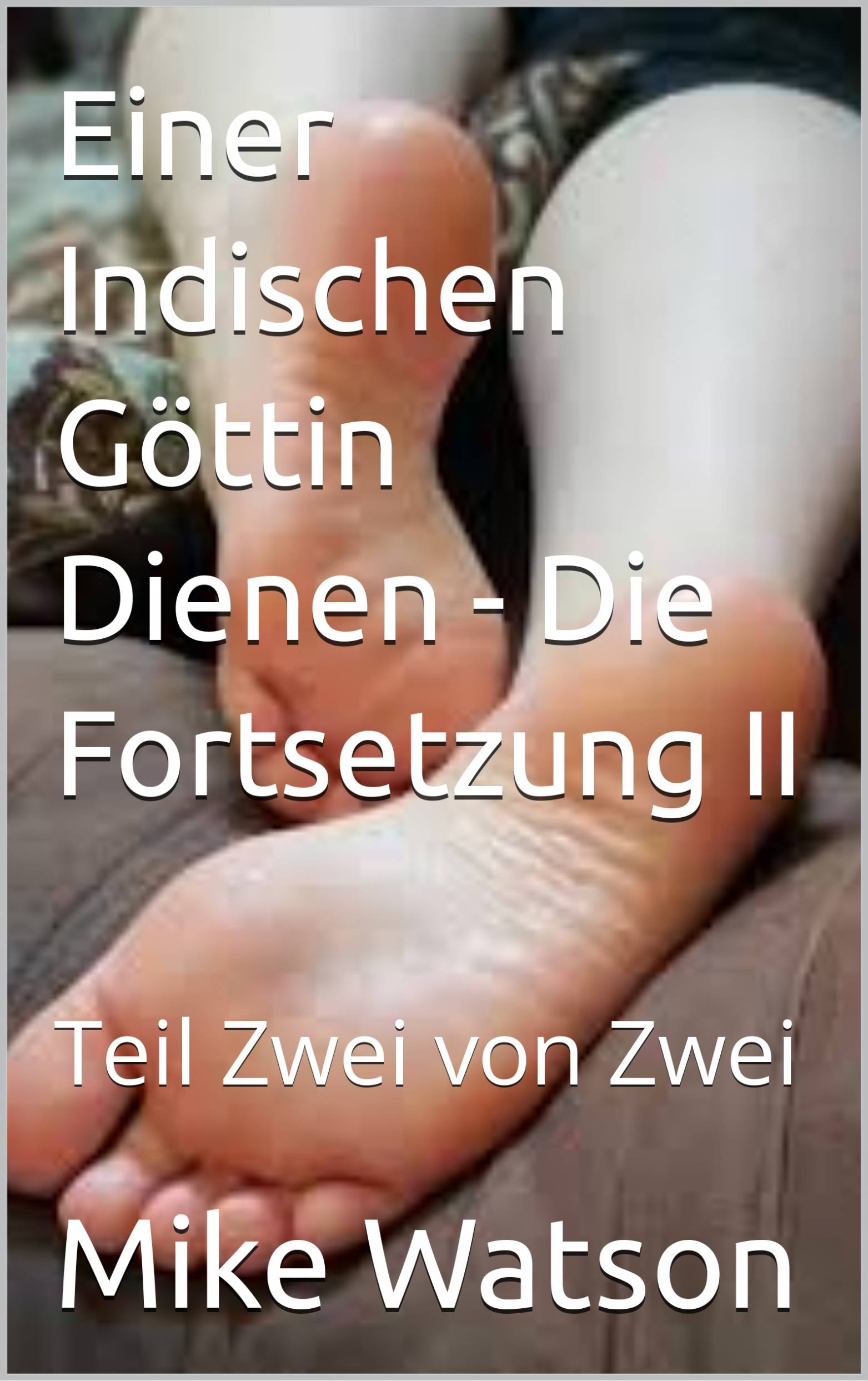This image is the cover for the book Einer Indischen Göttin Dienen - Die Fortsetzung II