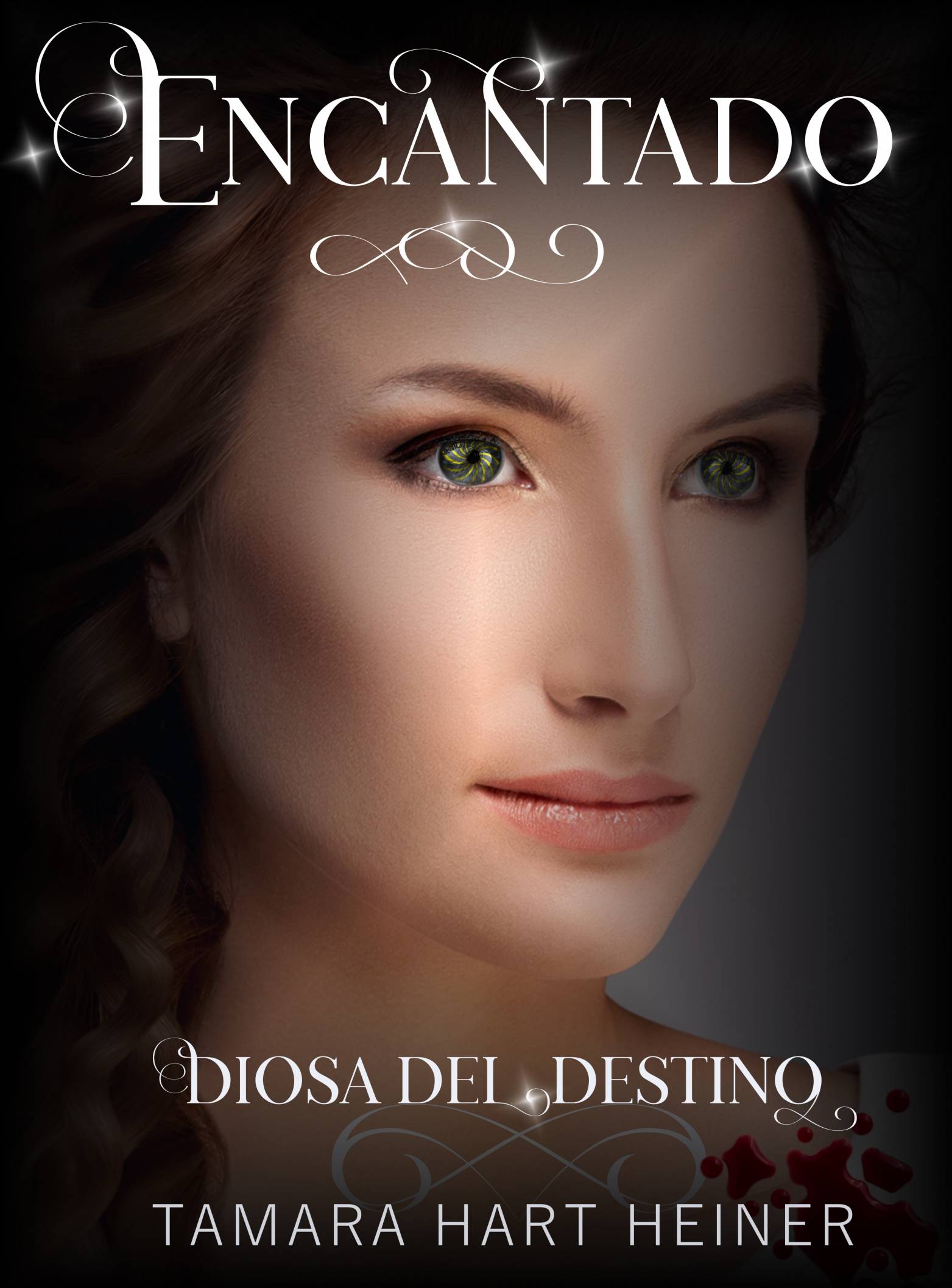 This image is the cover for the book Encantado, Diosa del Destino