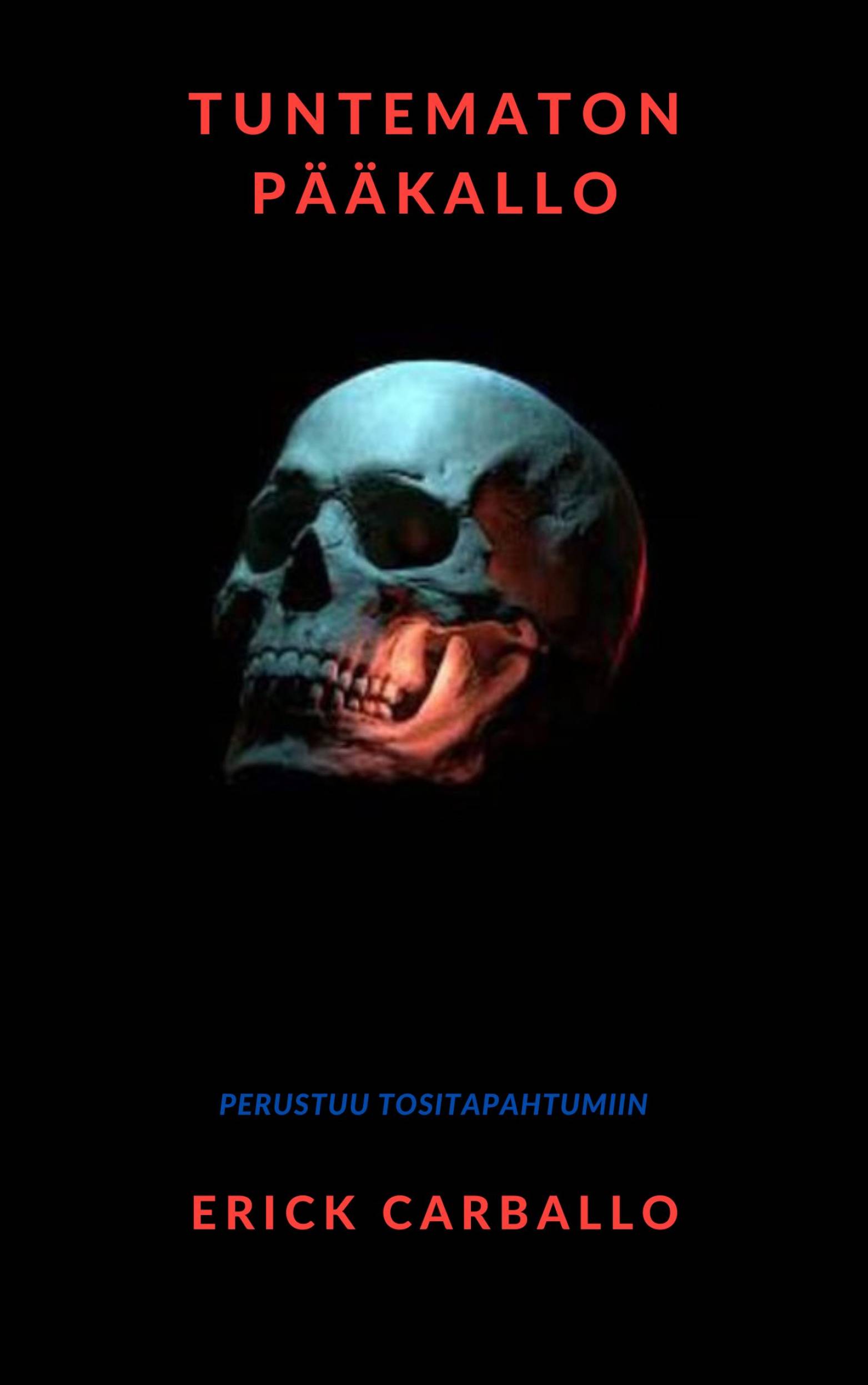 This image is the cover for the book Tuntematon pääkallo