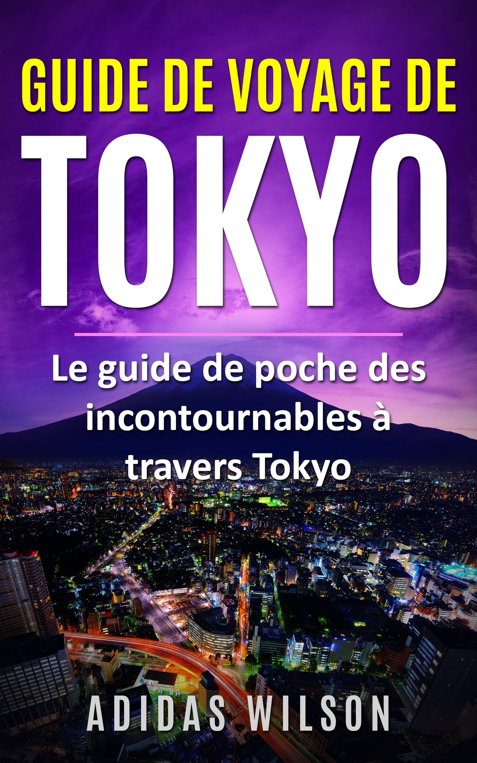 This image is the cover for the book Guide de voyage de Tokyo