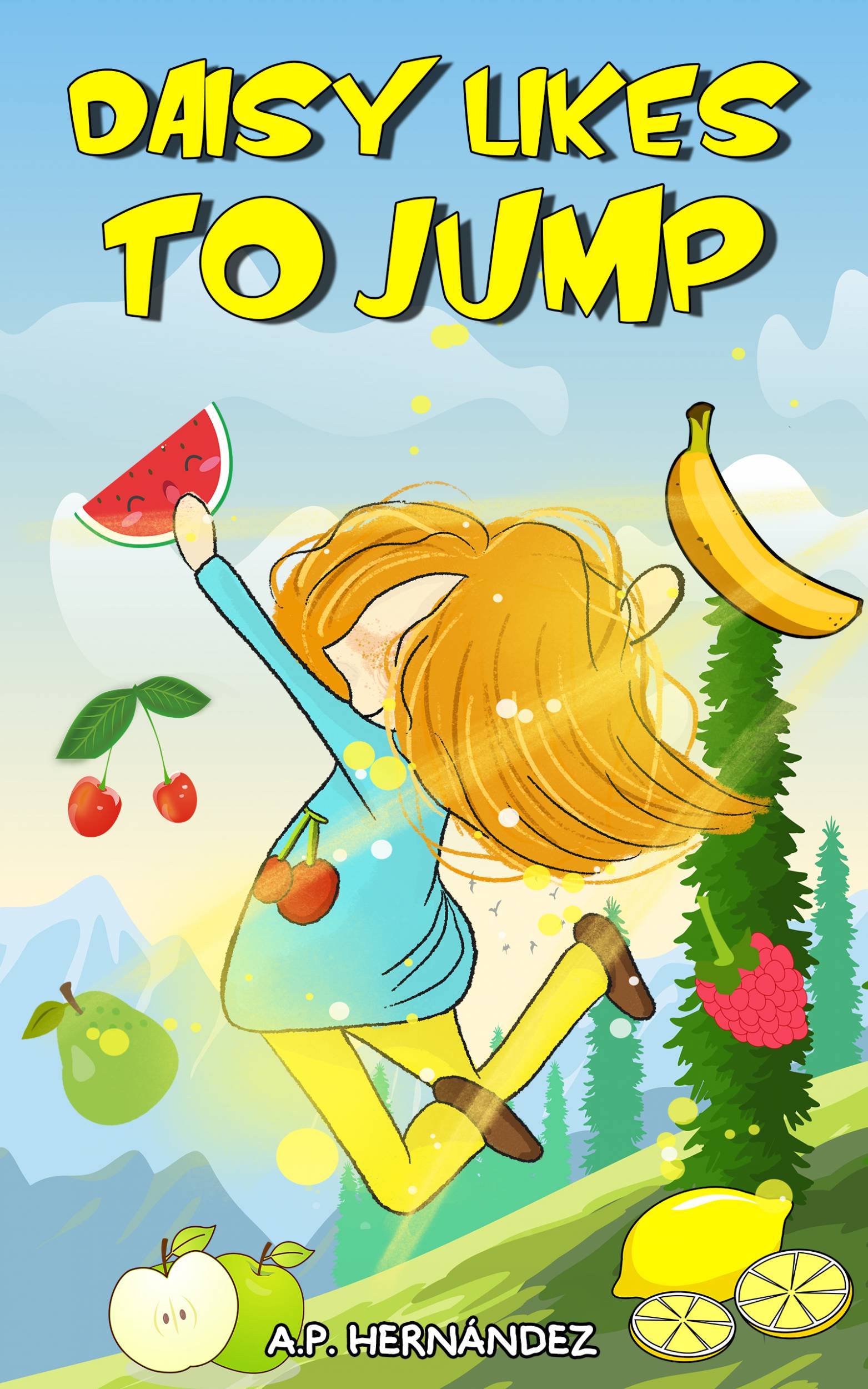 This image is the cover for the book Daisy Likes To Jump