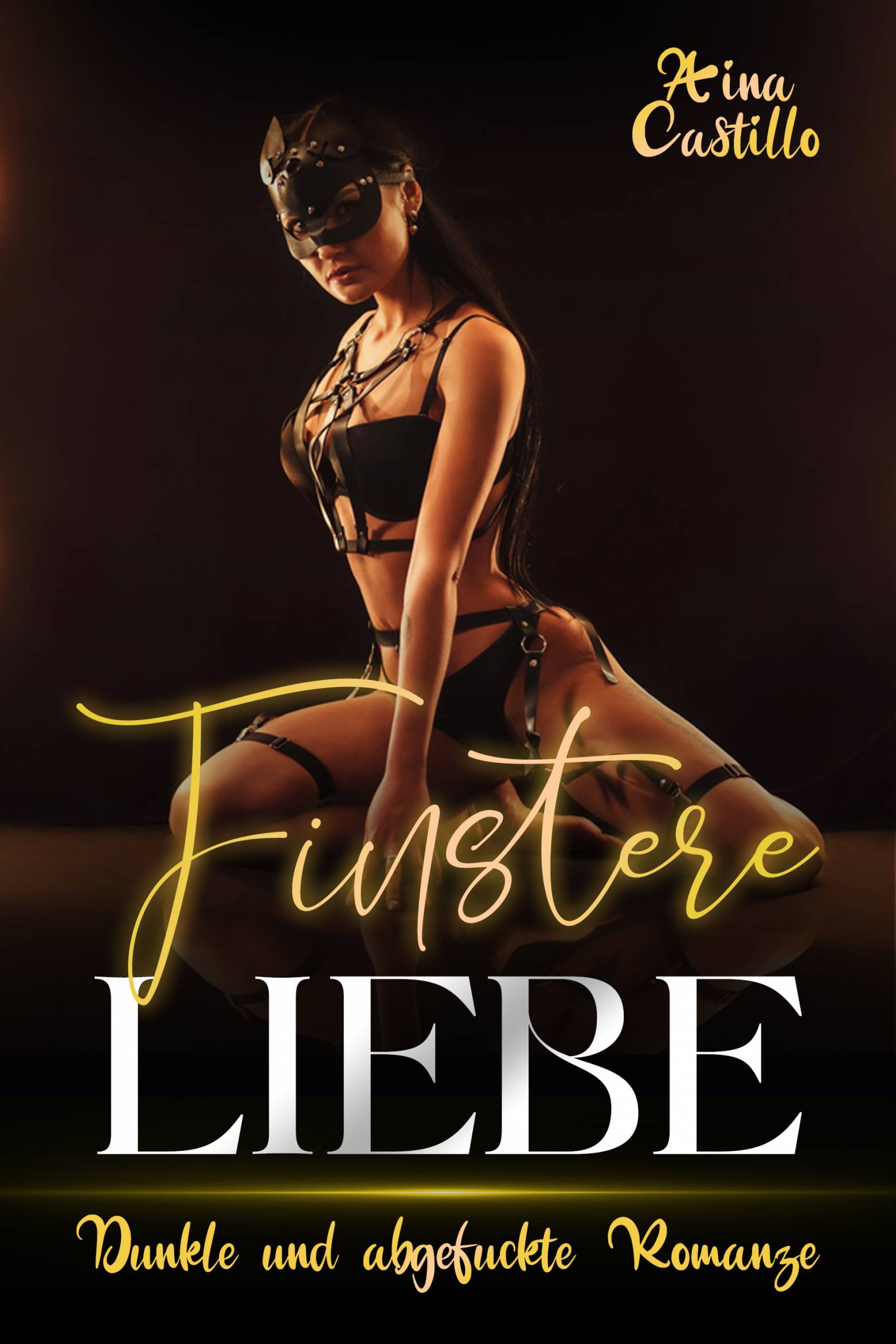 This image is the cover for the book Finstere Liebe