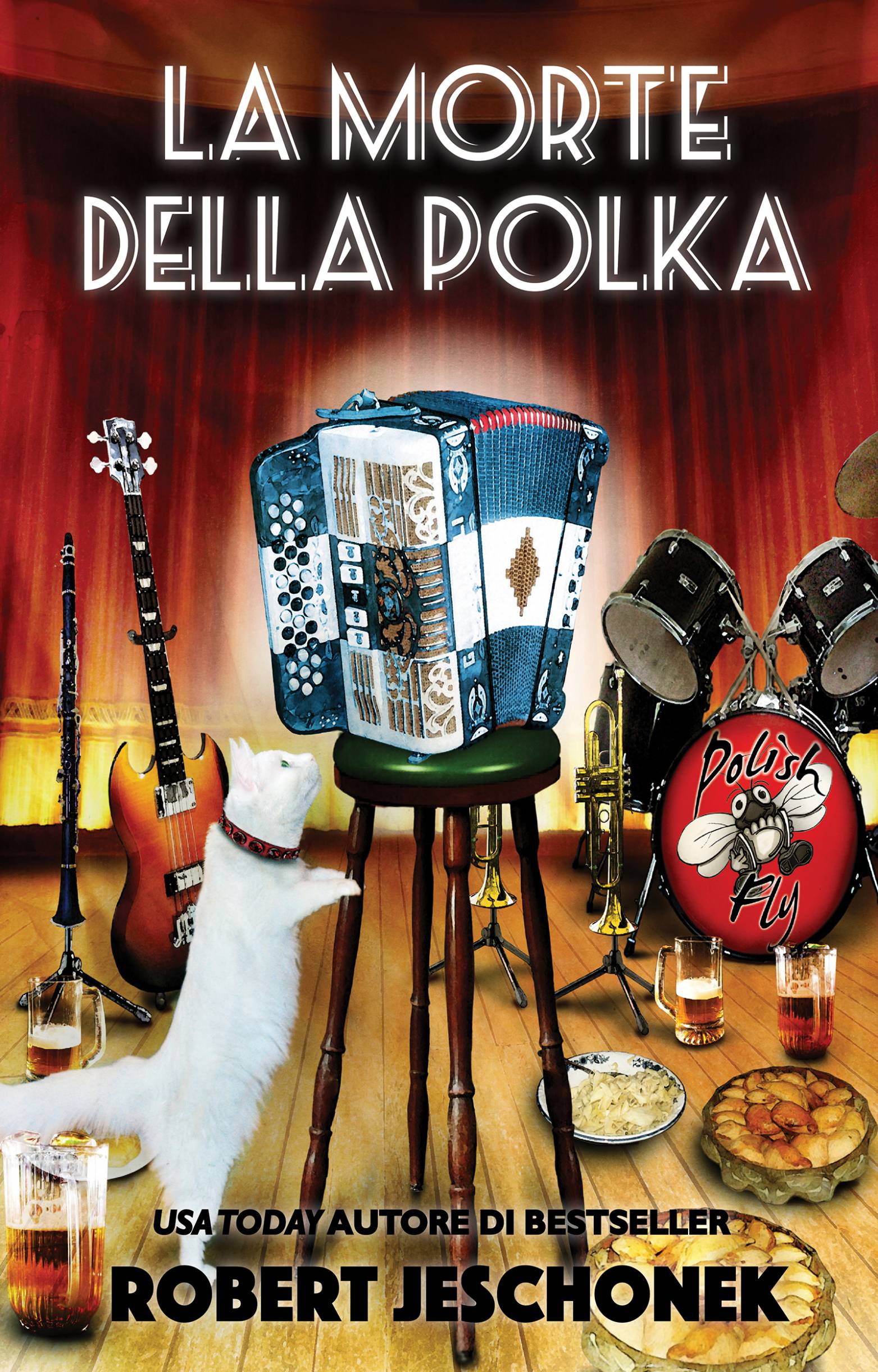 This image is the cover for the book La morte della Polka