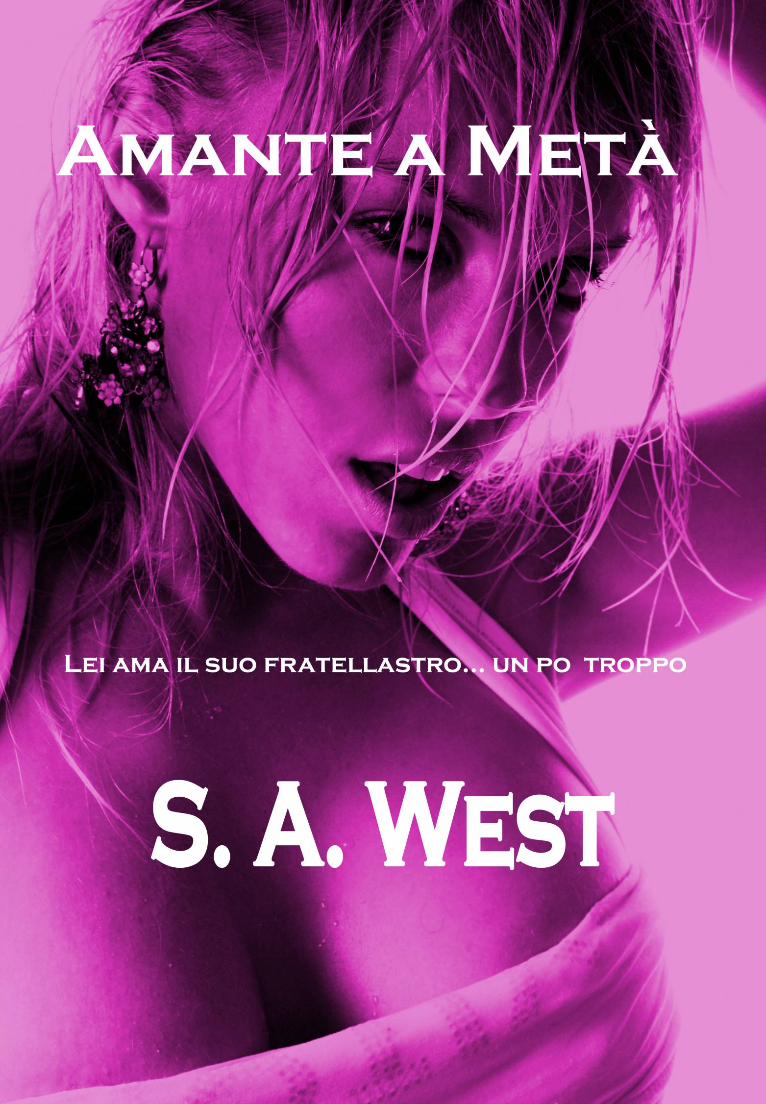 This image is the cover for the book Amante a metà