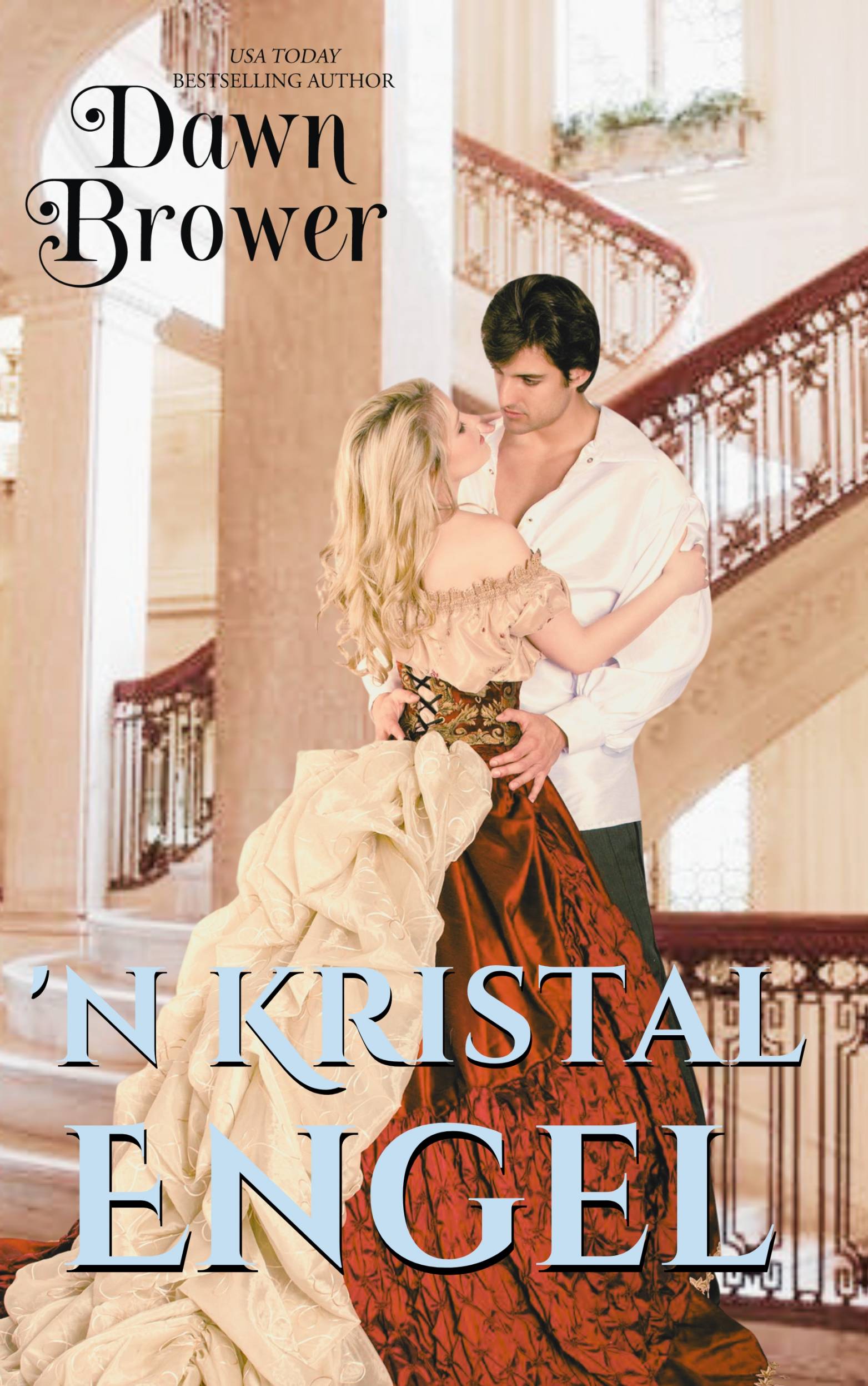 This image is the cover for the book 'n Kristal Engel