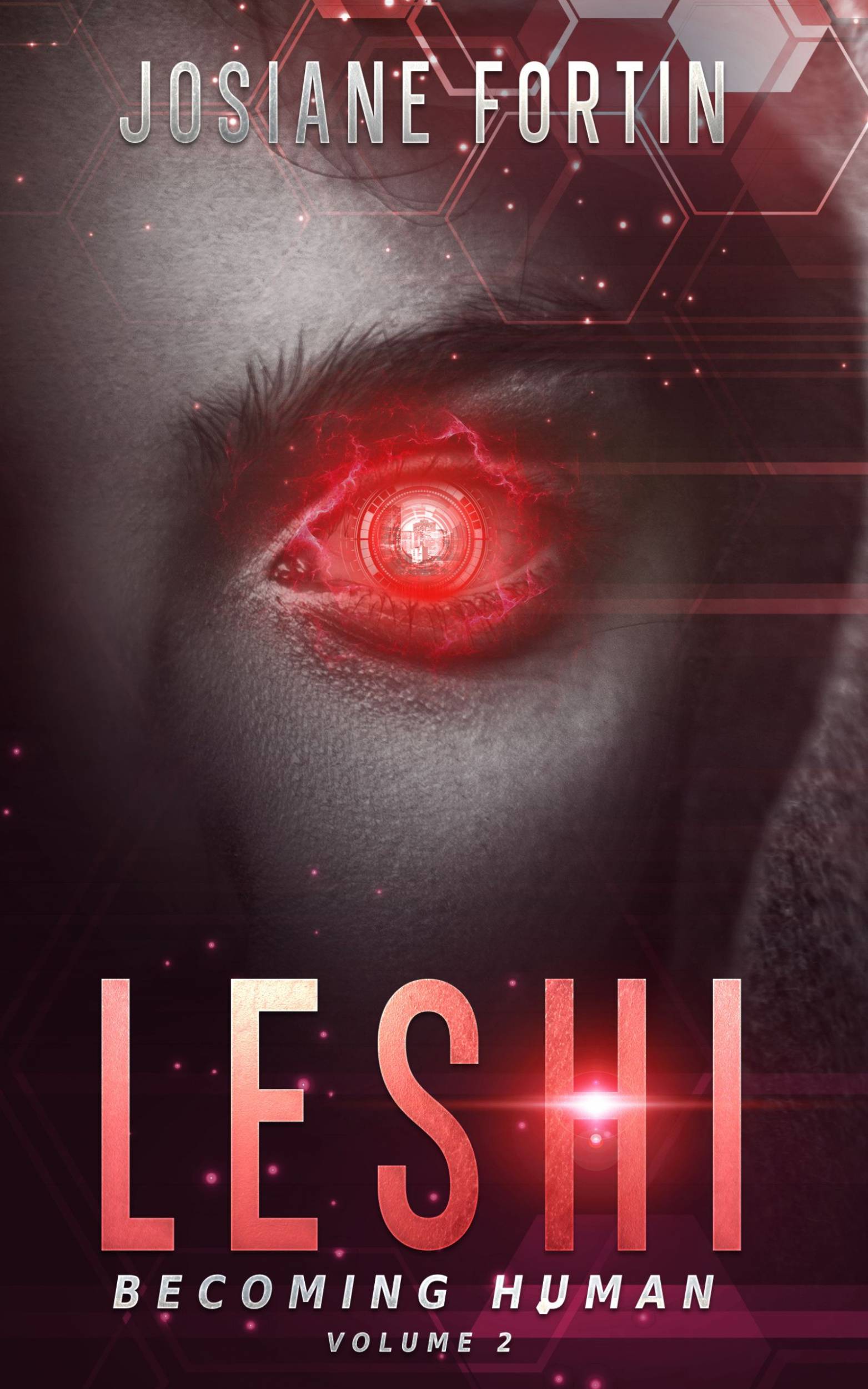 This image is the cover for the book Leshi, Becoming Human