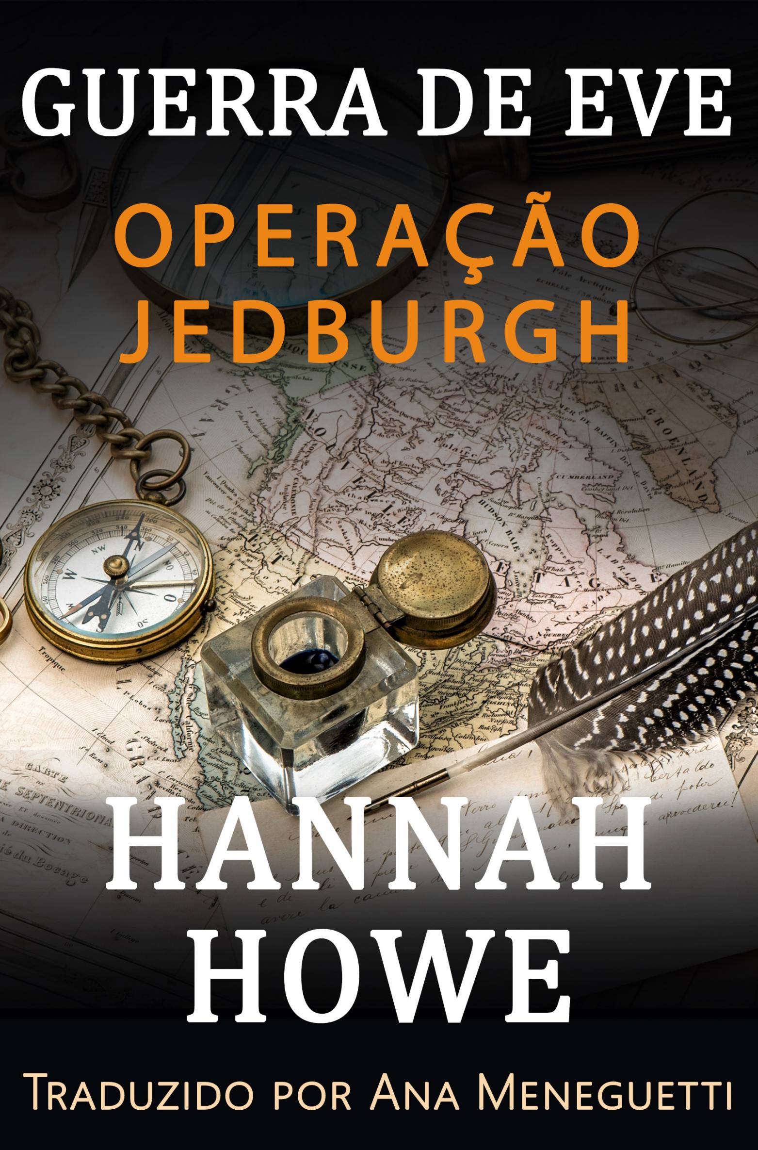 This image is the cover for the book Operação Jedburgh, A Gurra de Eve Heroínas da SOE