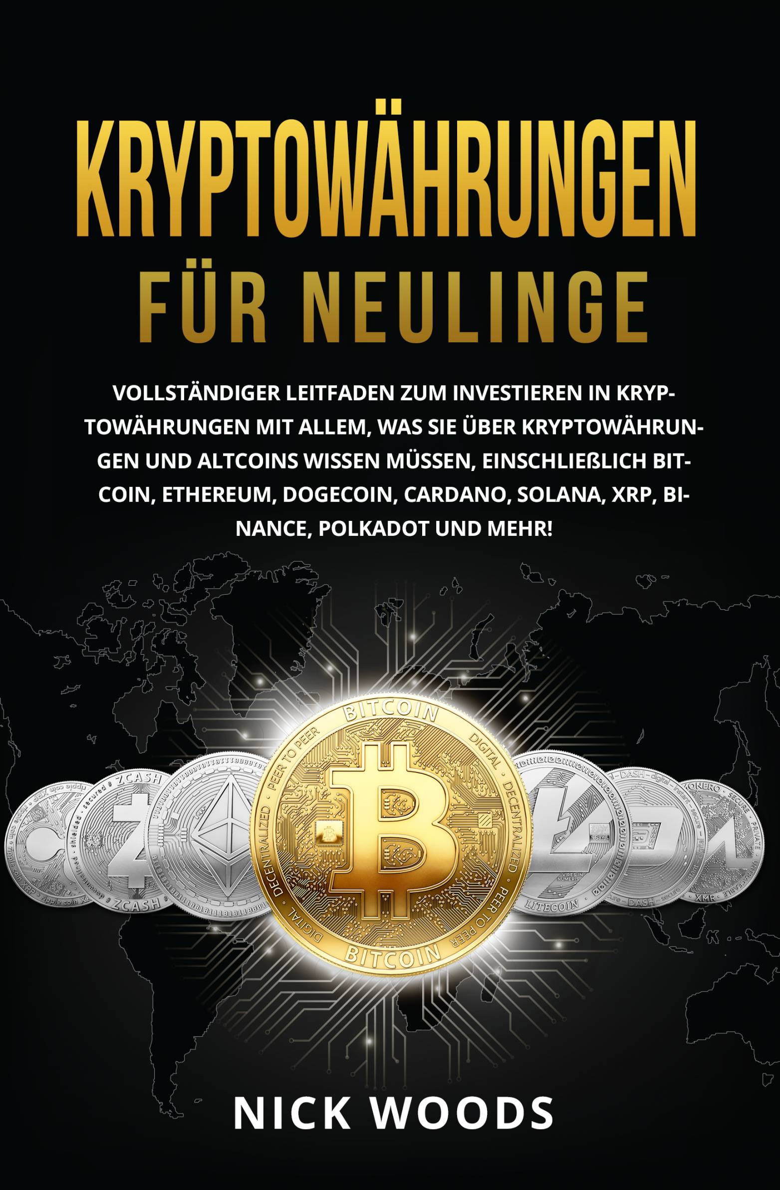 This image is the cover for the book Kryptowährungen Für Neulinge