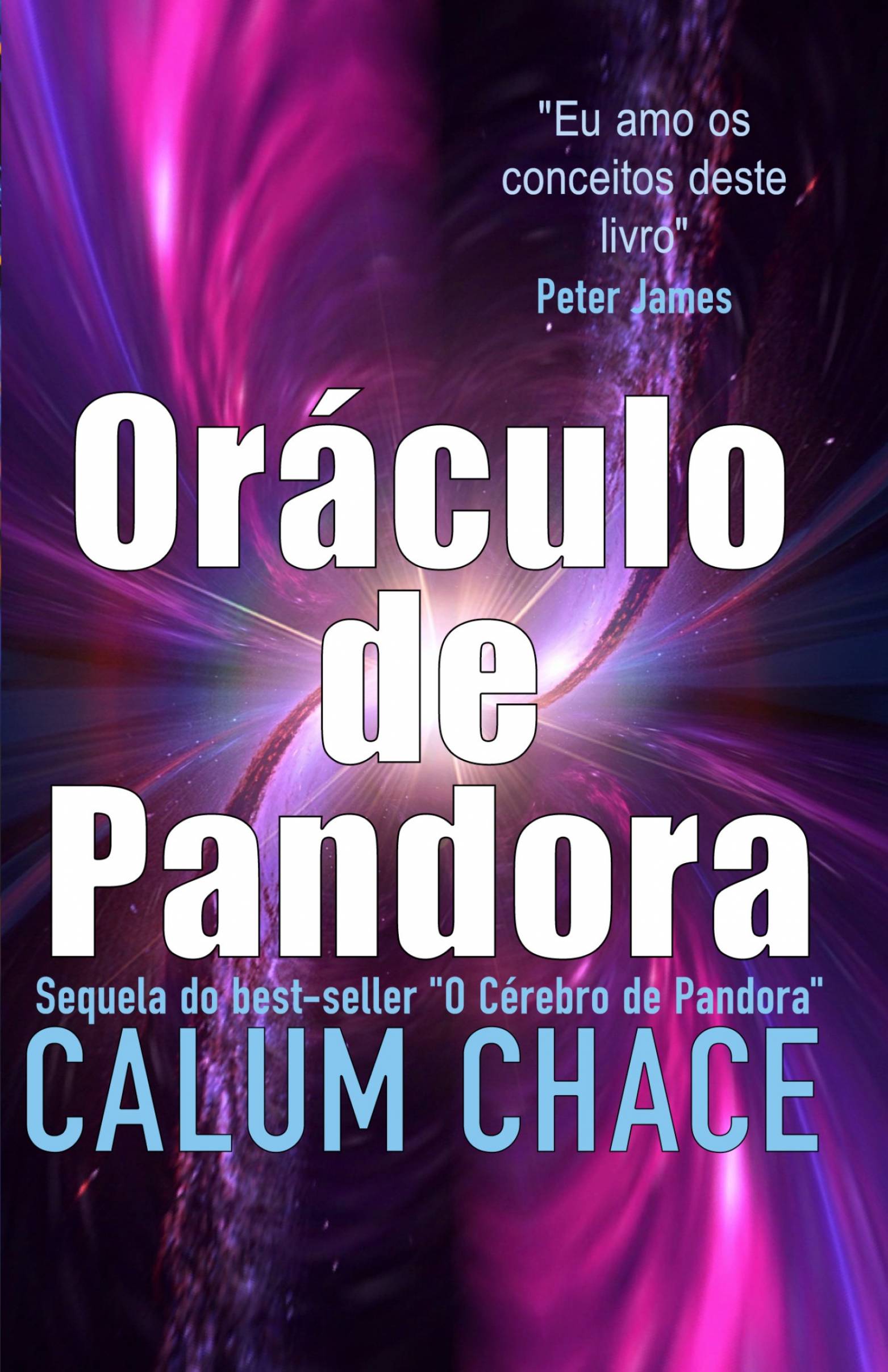 This image is the cover for the book Oráculo de Pandora
