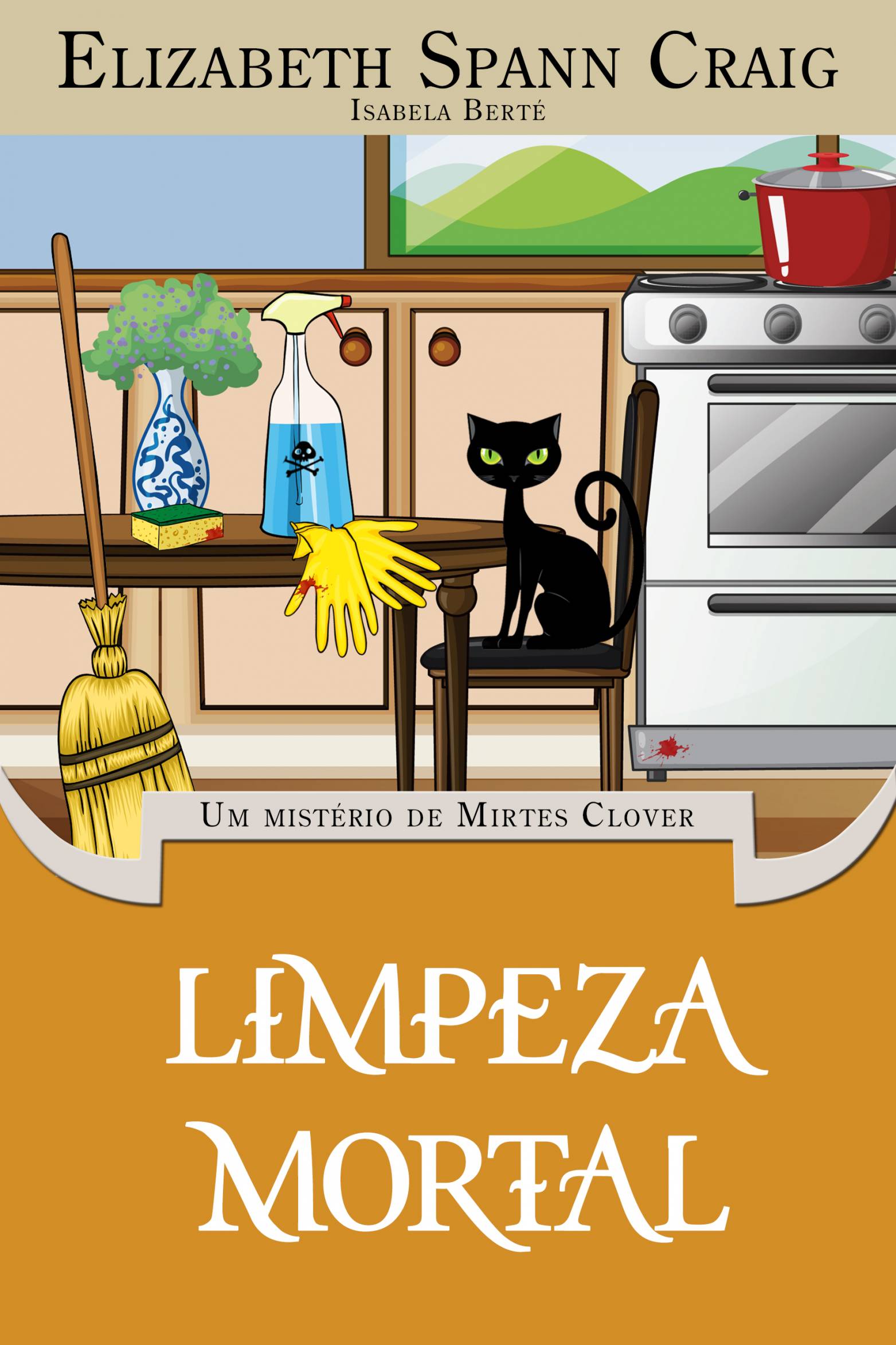 This image is the cover for the book Limpeza Mortal