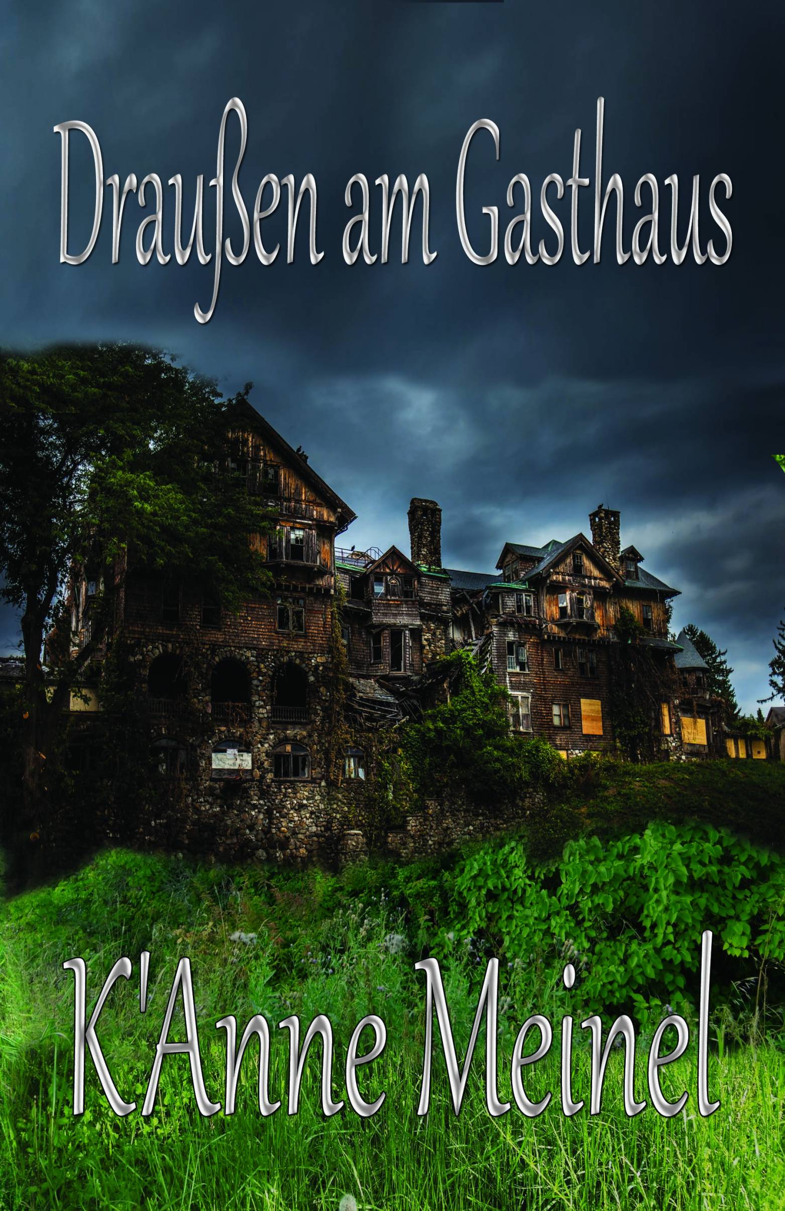 This image is the cover for the book Draußen am Gasthaus