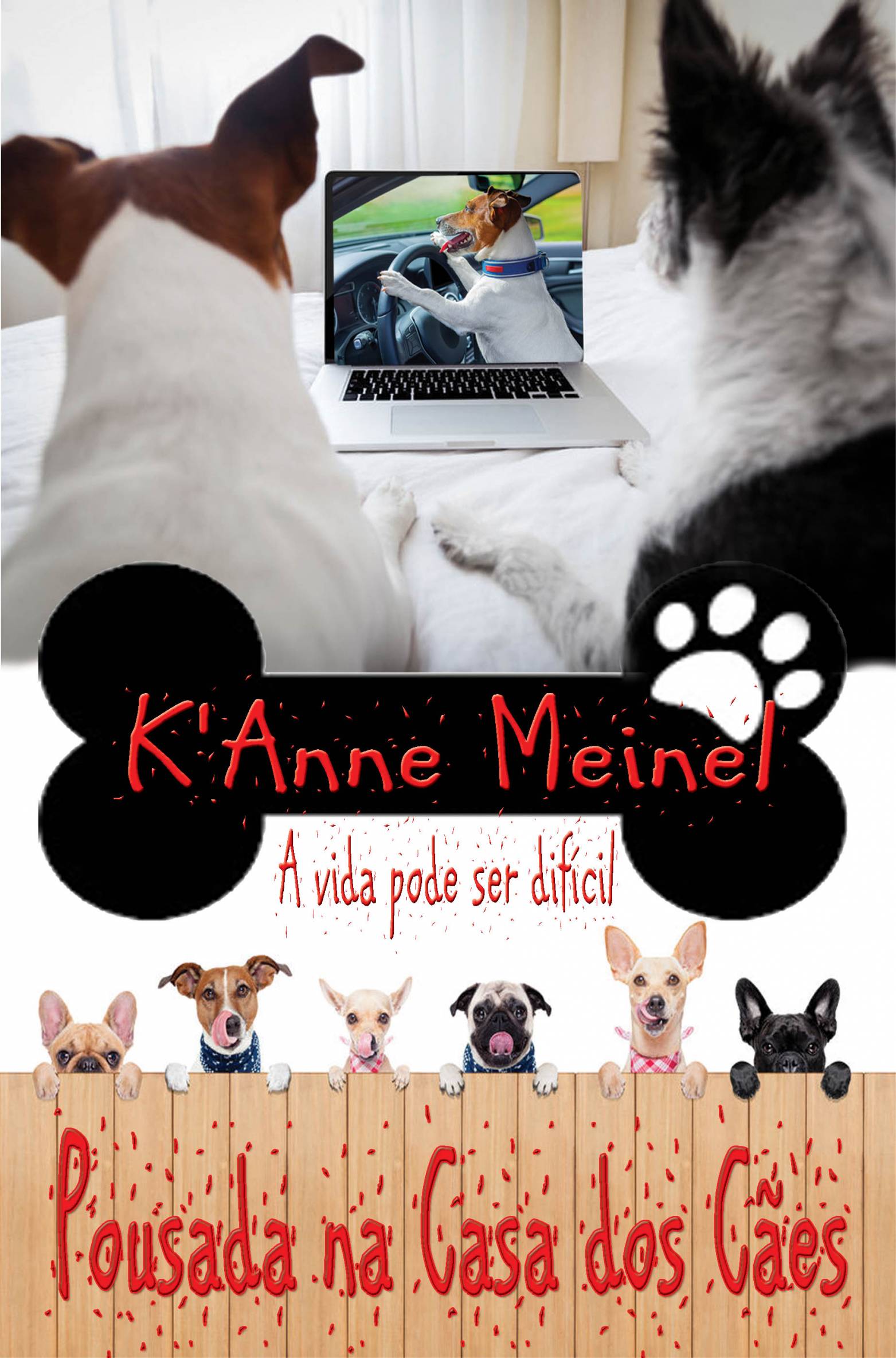 This image is the cover for the book Pousada na Casa dos Cães
