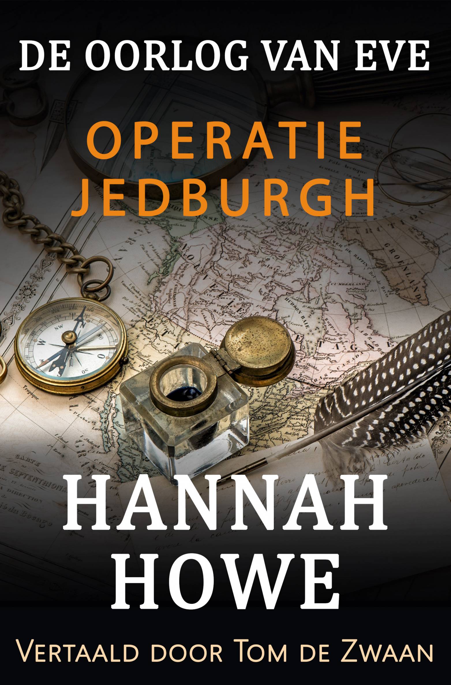 This image is the cover for the book De Oorlog van Eve – Operatie Jedburgh