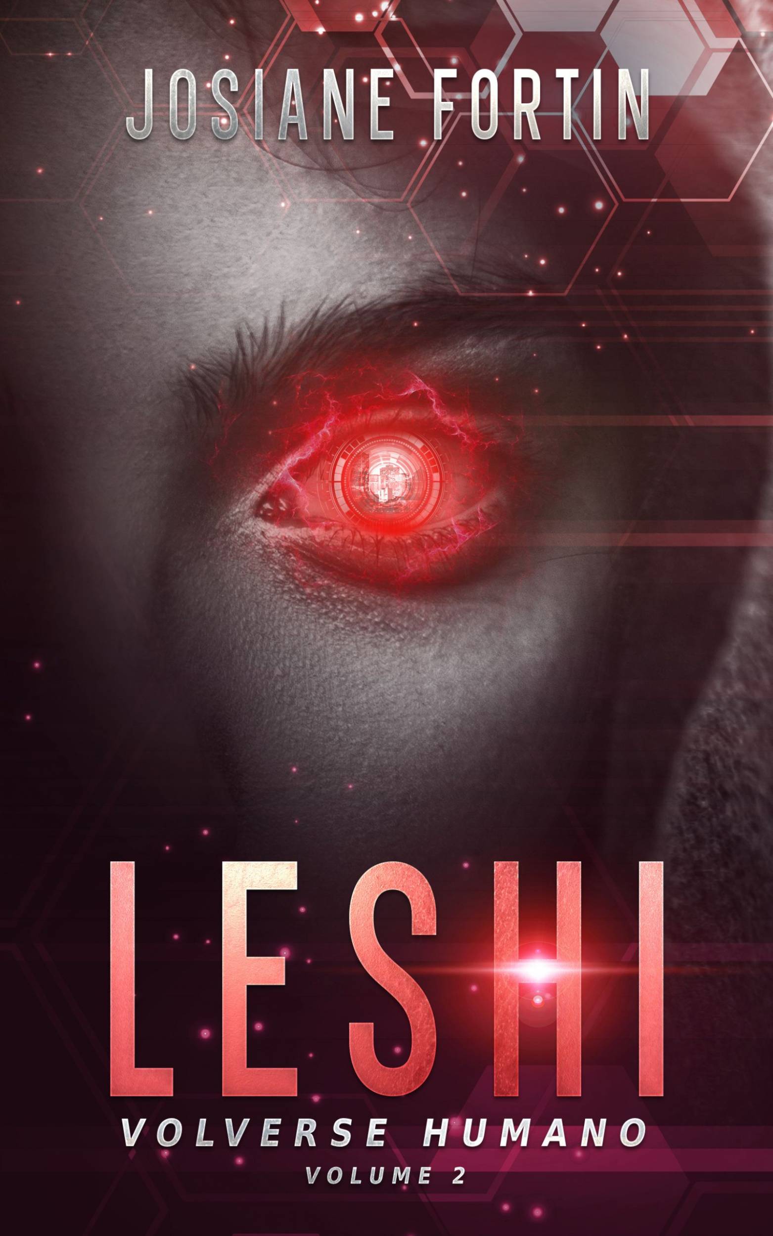 This image is the cover for the book Leshi, Volverse humano