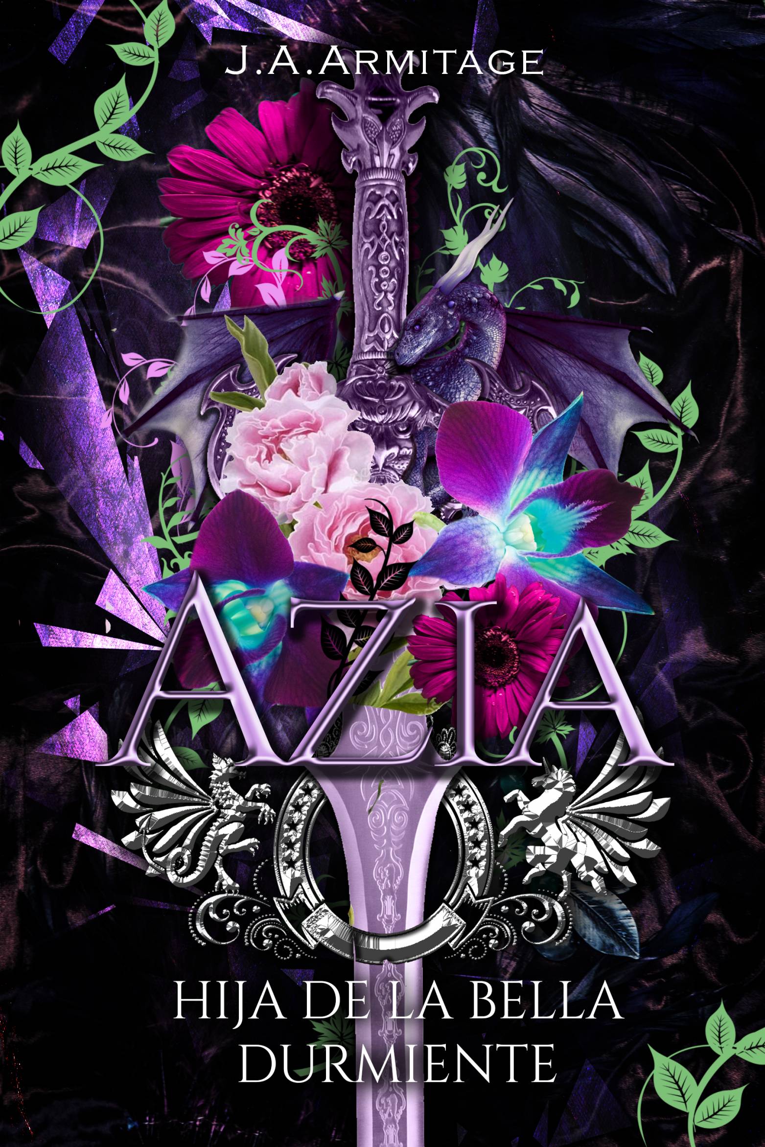 This image is the cover for the book Azia, Kingdom of Fairytales