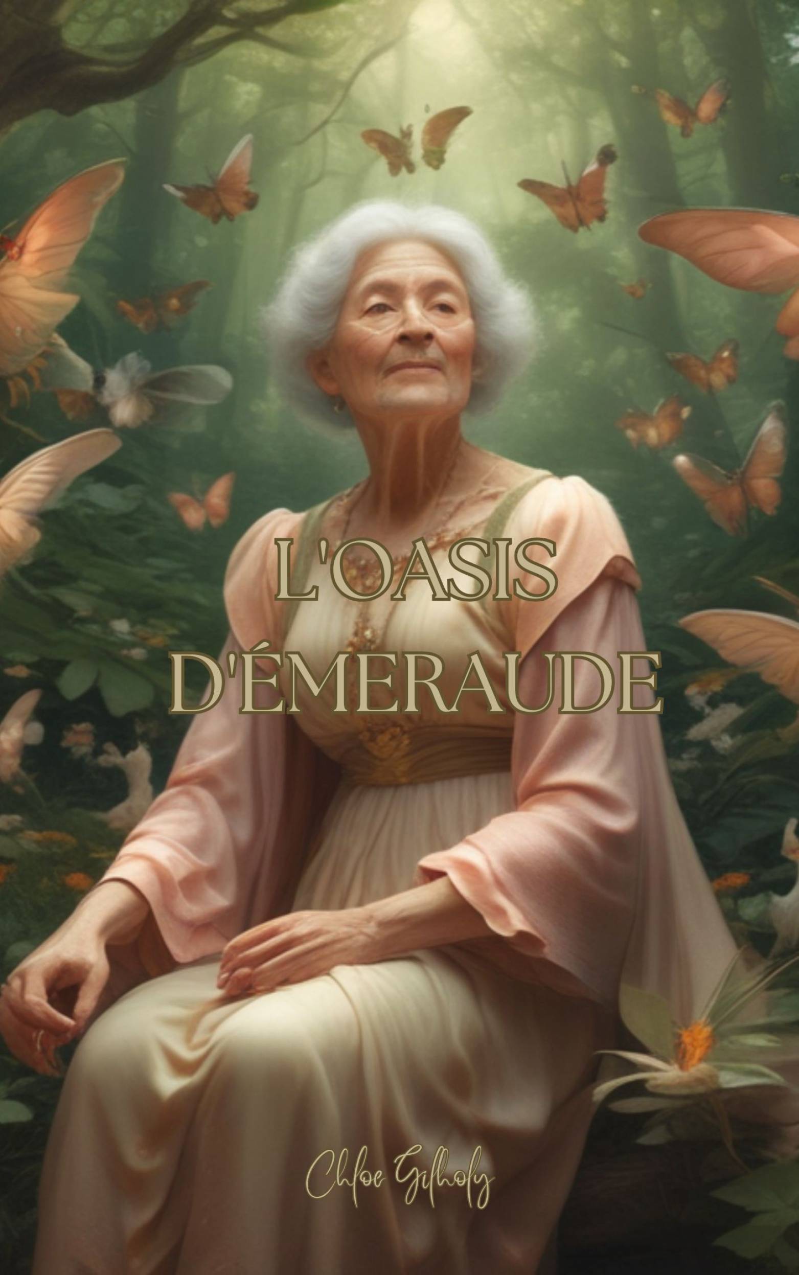 This image is the cover for the book L'Oasis d'Émeraude