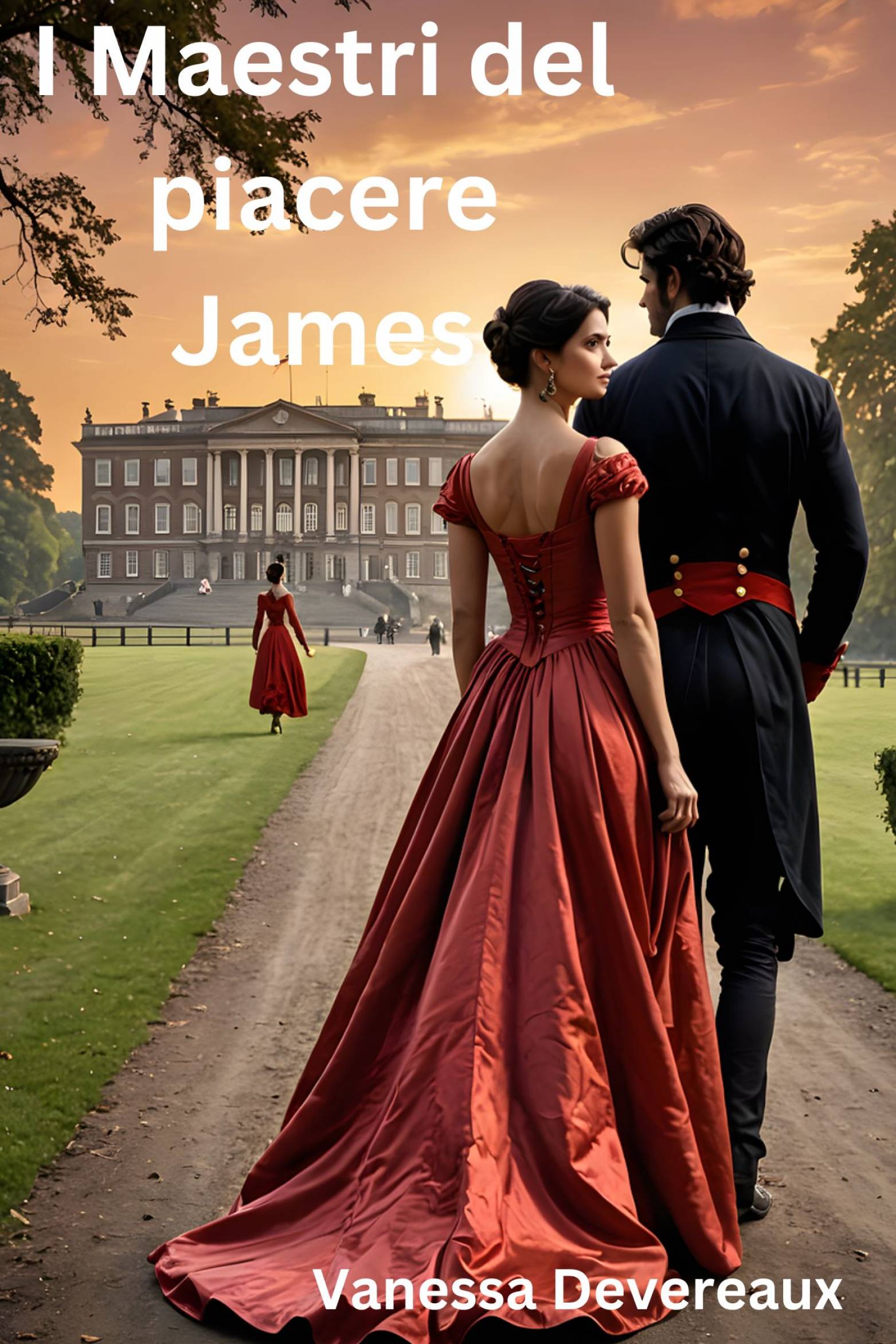 This image is the cover for the book I Maestri del piacere - James, I Maestri del piacere - 2