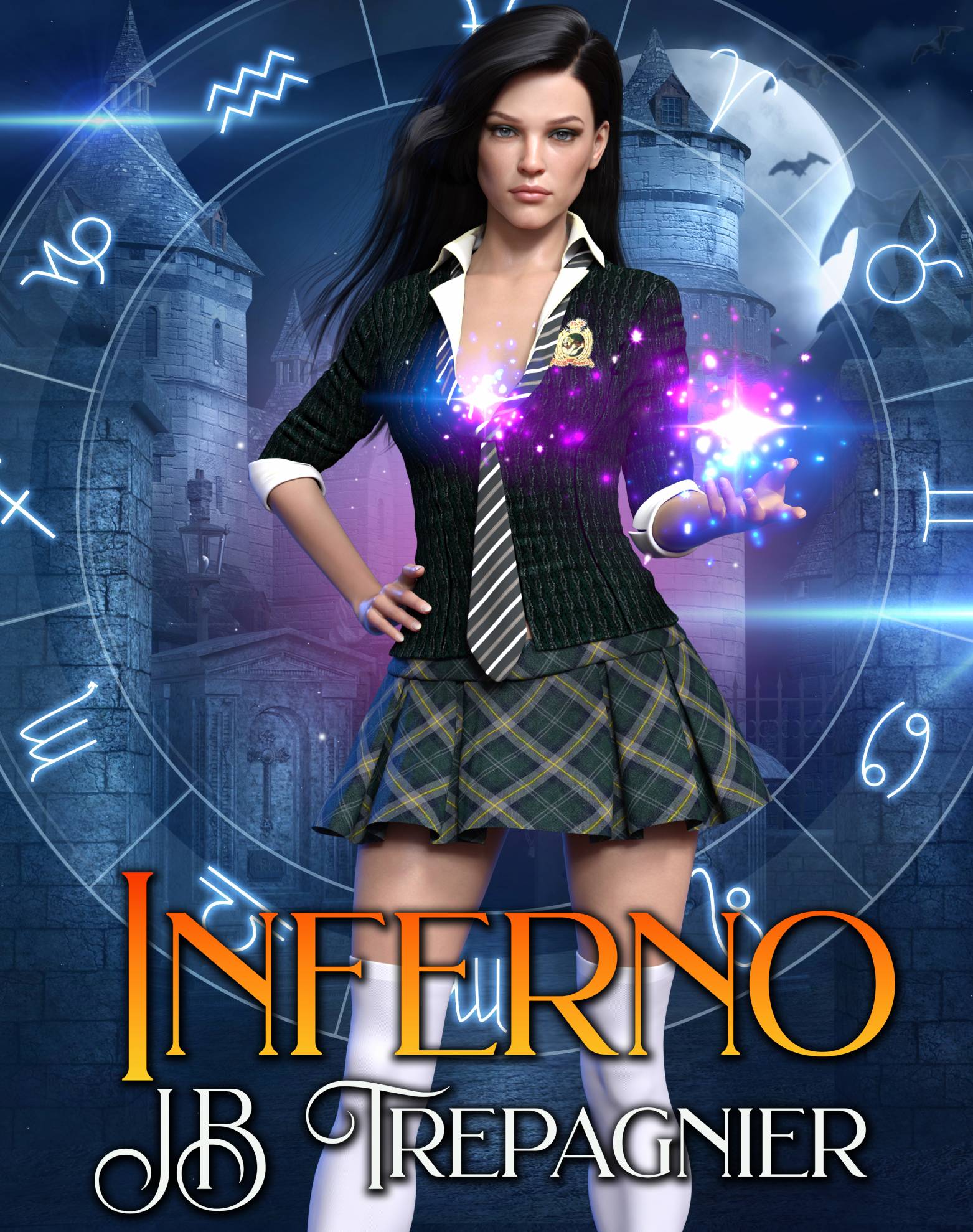 This image is the cover for the book Inferno, Academia de Fortuna 3