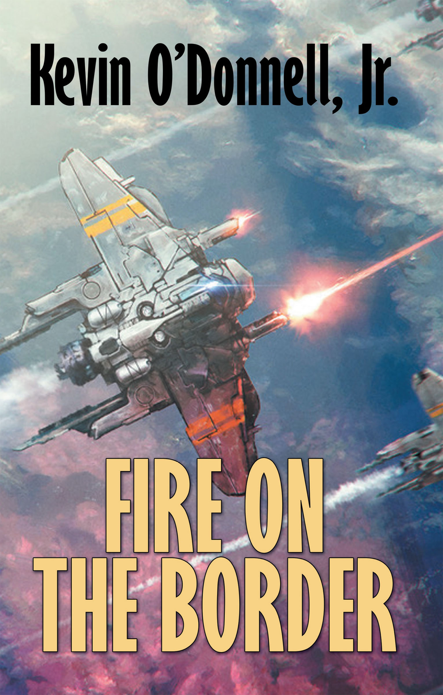 This image is the cover for the book Fire on the Border