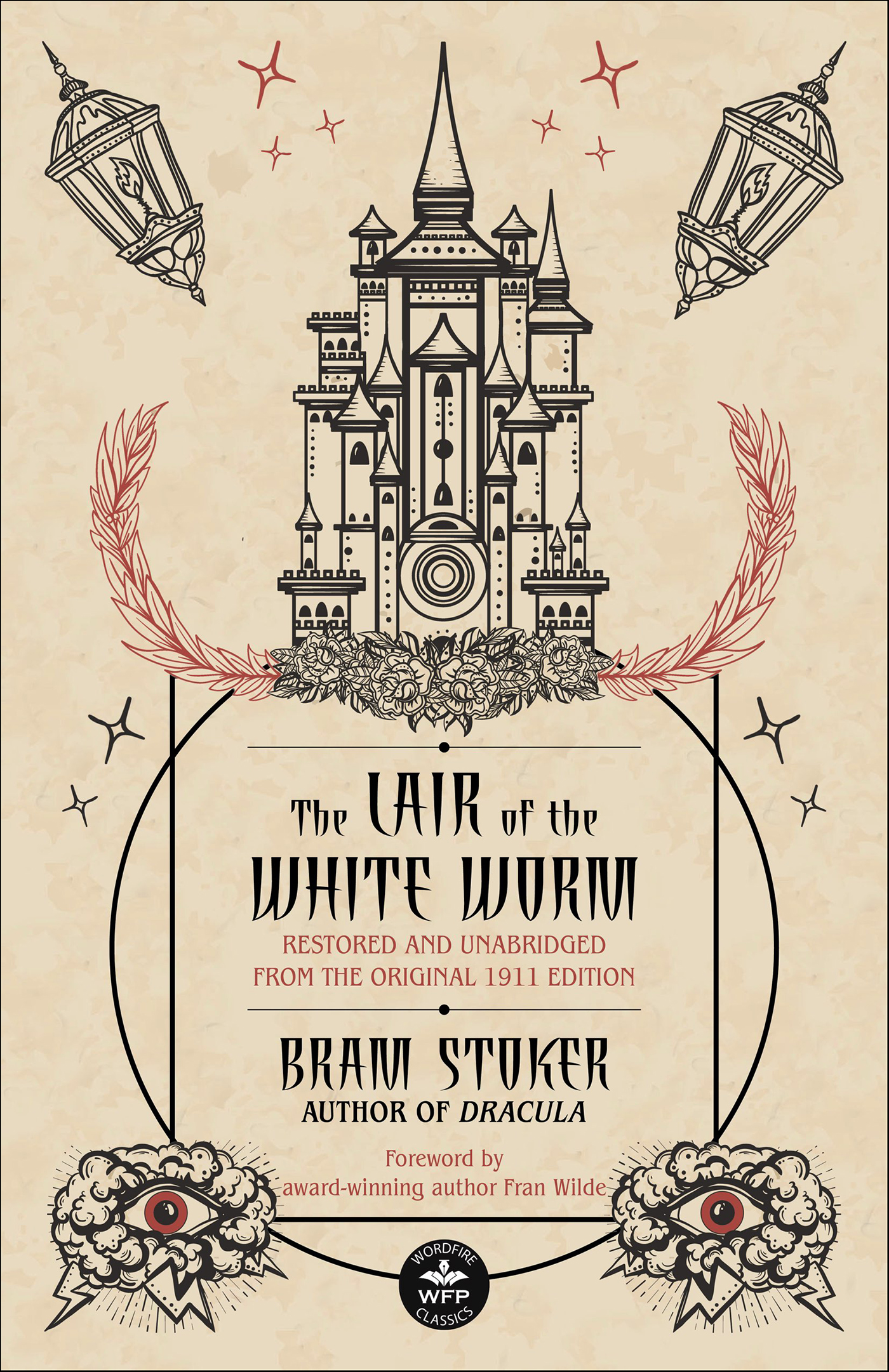 This image is the cover for the book Lair of the White Worm