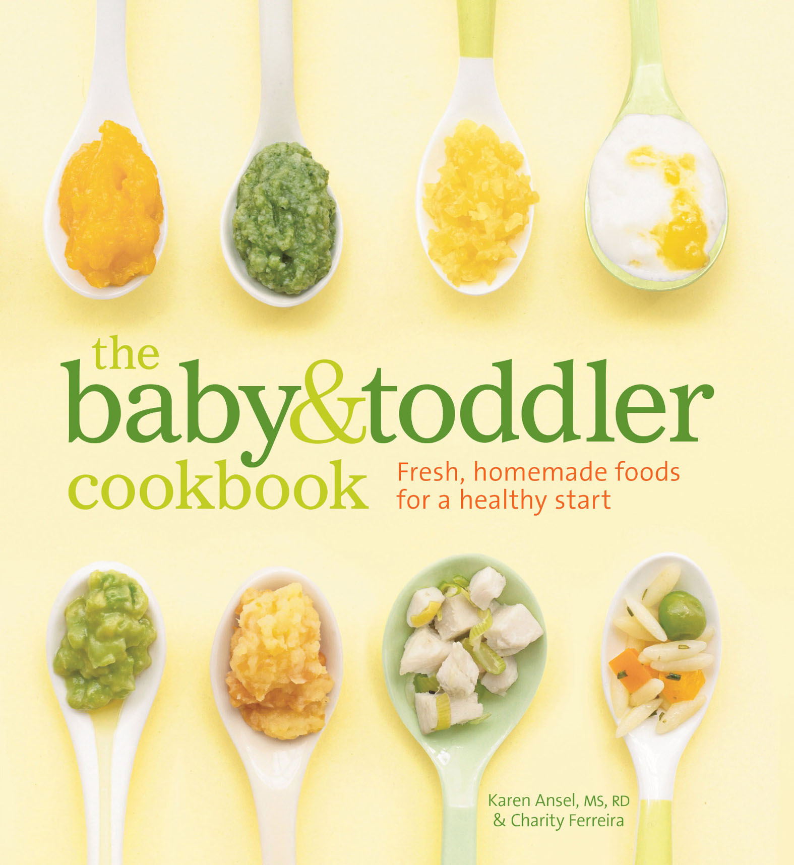 This image is the cover for the book Baby & Toddler Cookbook