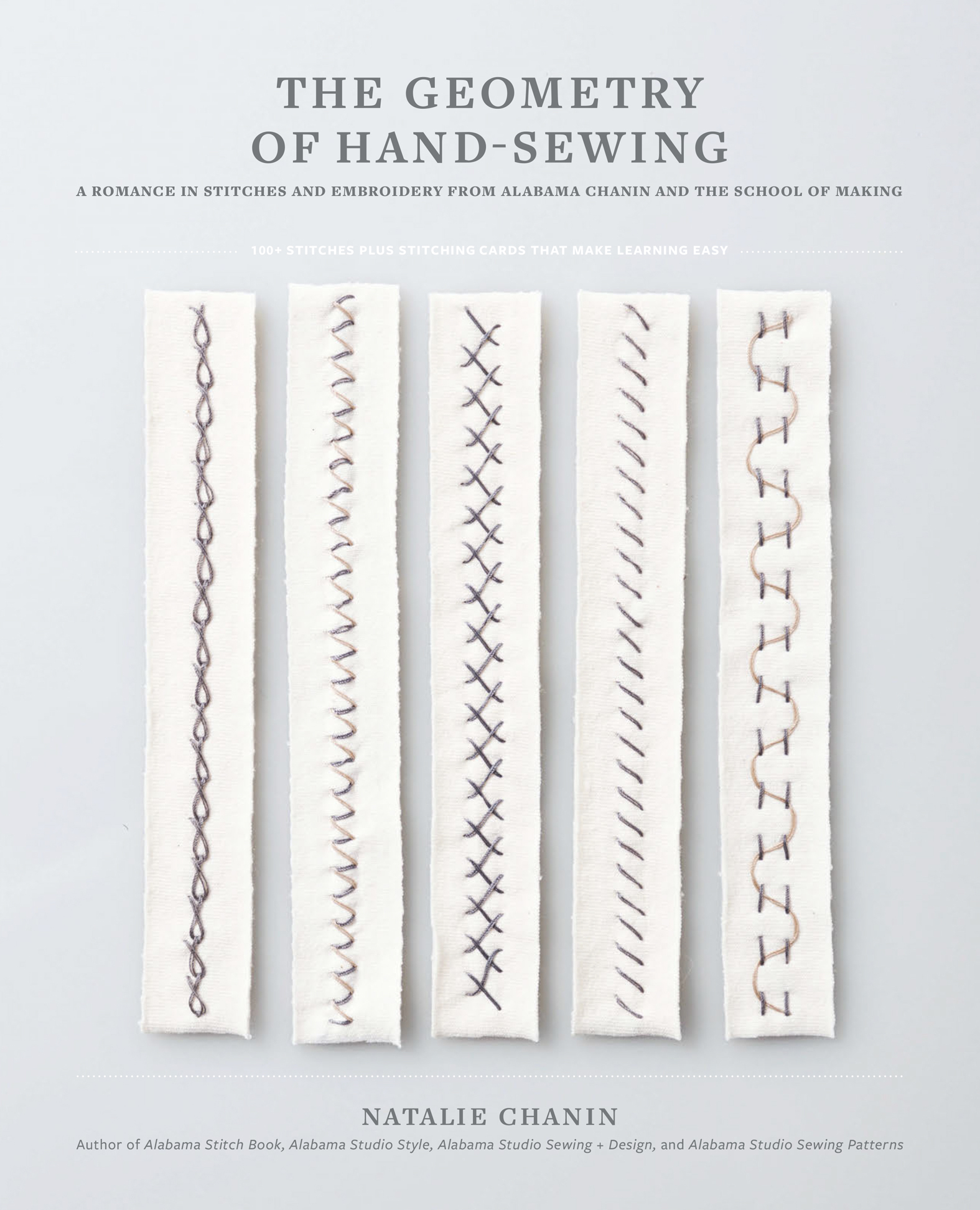 This image is the cover for the book Geometry of Hand-Sewing