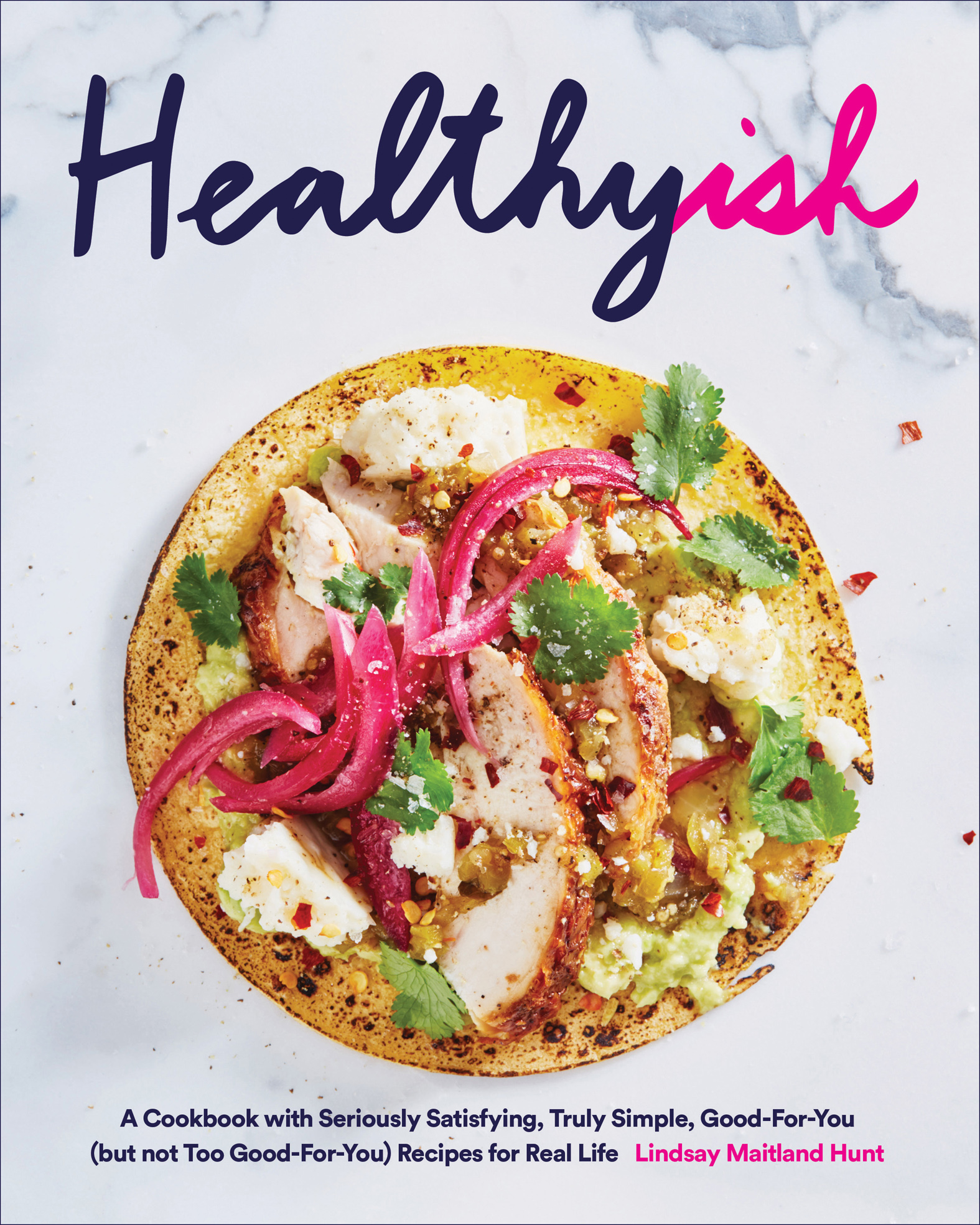 This image is the cover for the book Healthyish