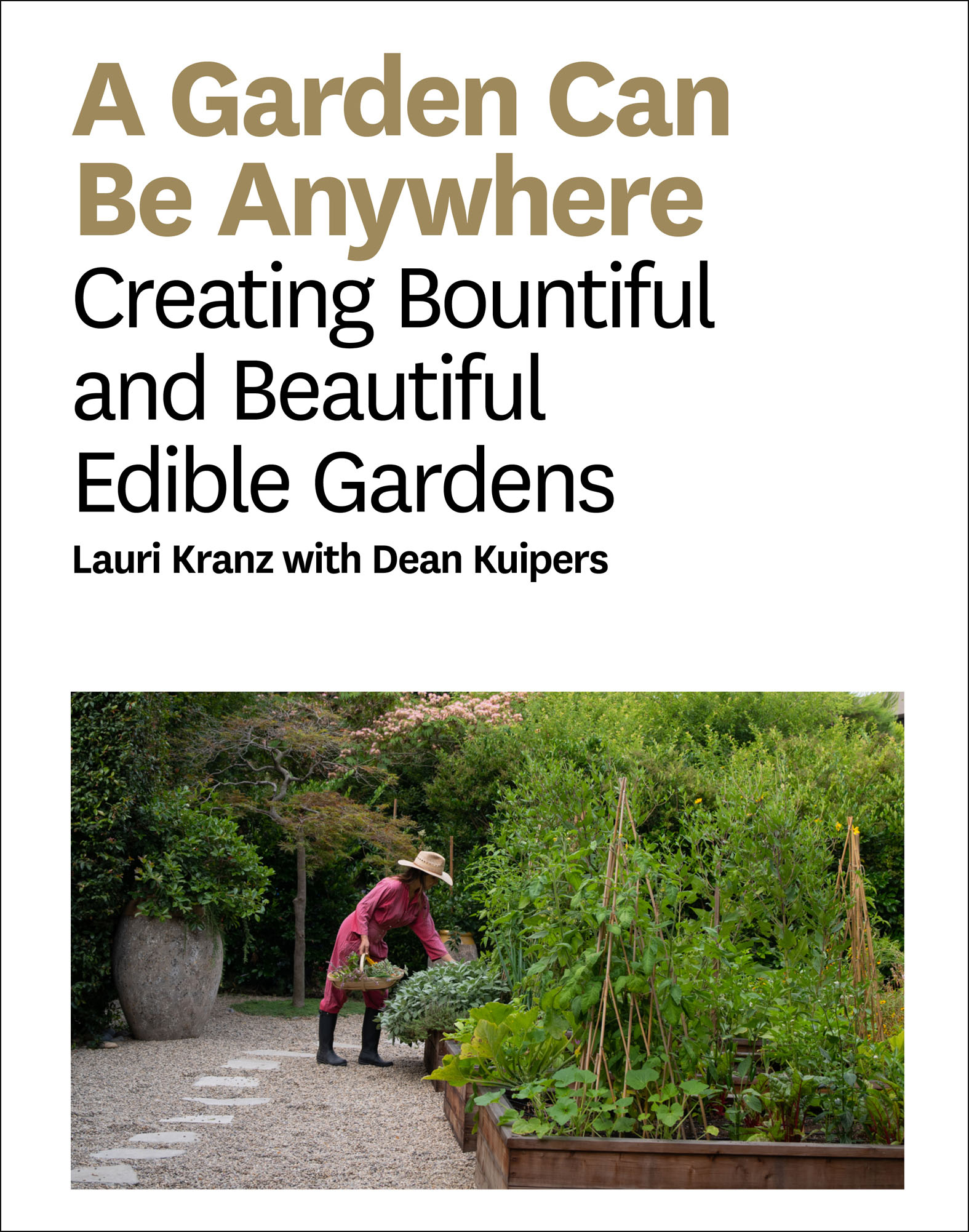 This image is the cover for the book Garden Can Be