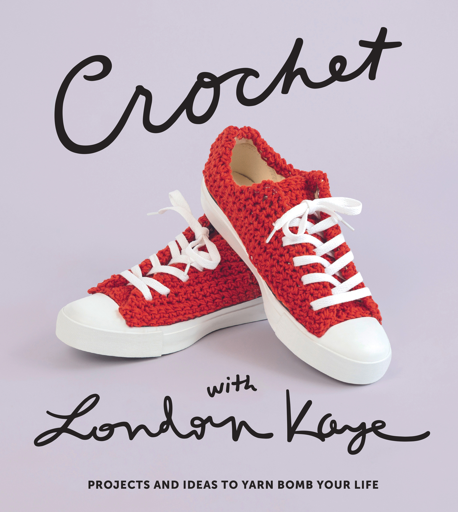 This image is the cover for the book Crochet with London Kaye
