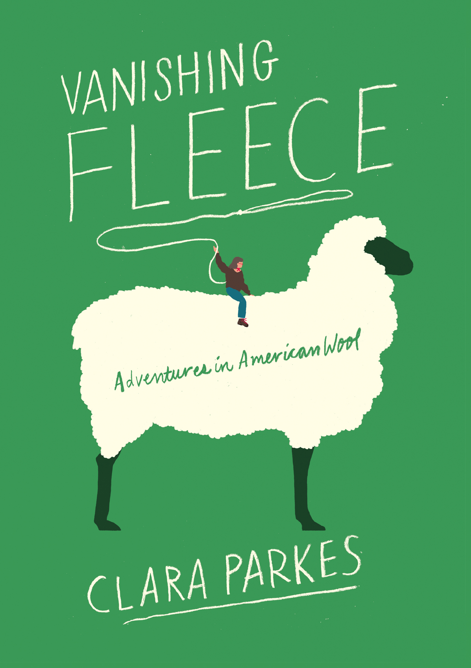 This image is the cover for the book Vanishing Fleece