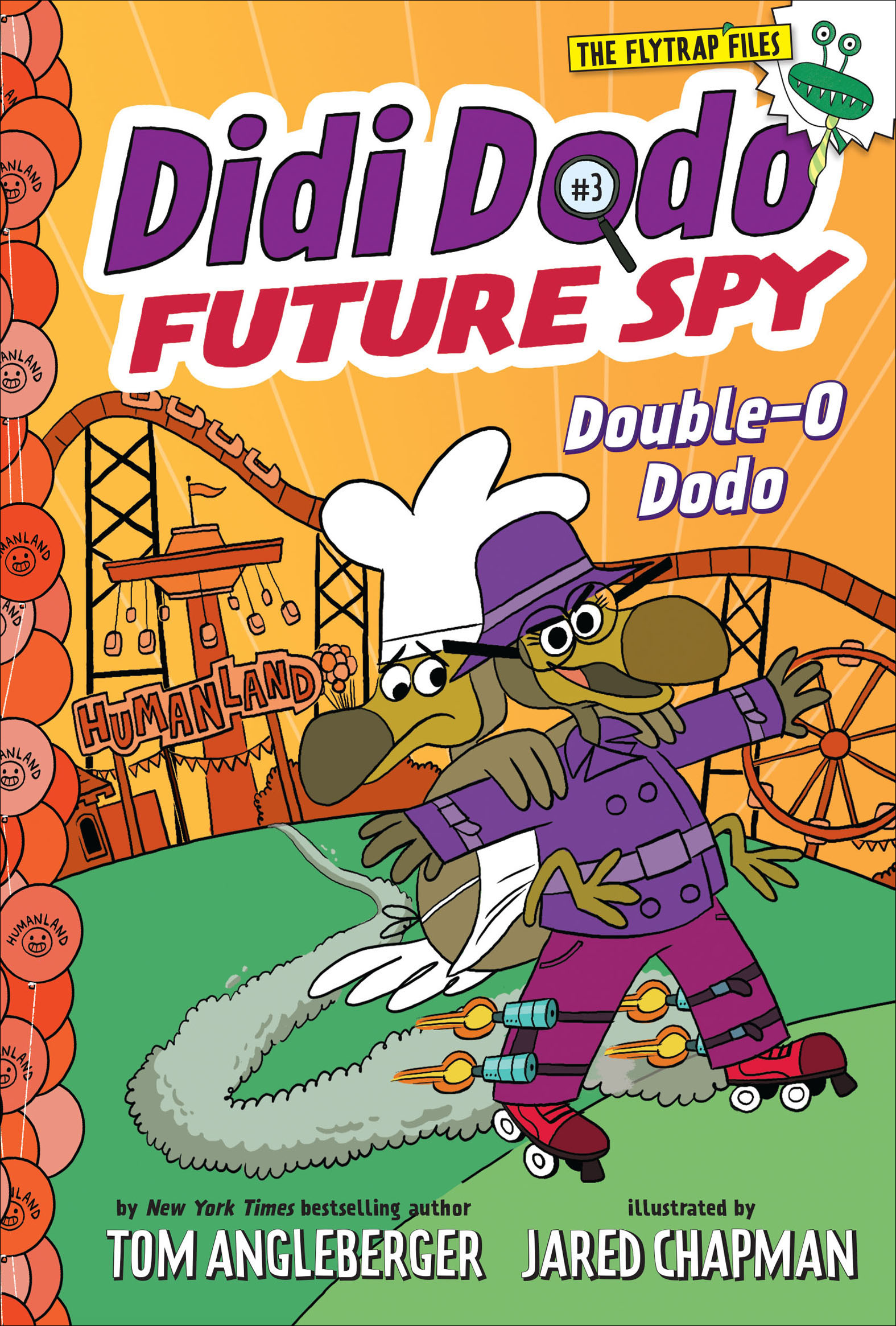 This image is the cover for the book Didi Dodo, Future Spy: Double-O Dodo, Didi Dodo, Future Spy
