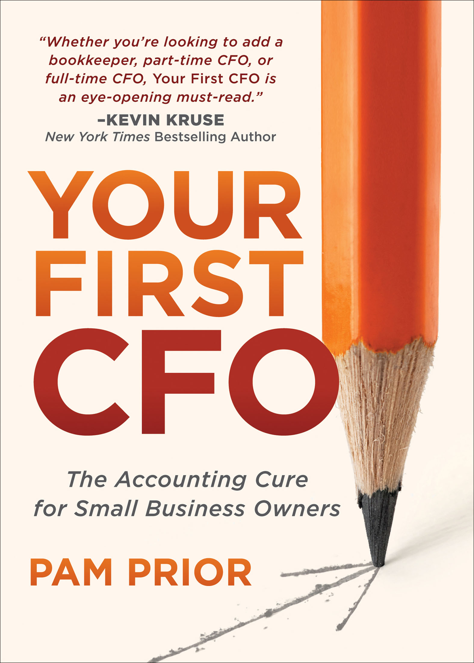 This image is the cover for the book Your First CFO