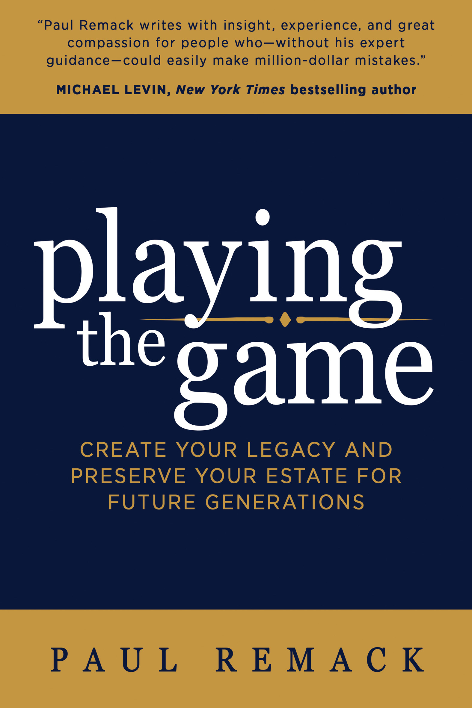 This image is the cover for the book Playing the Game