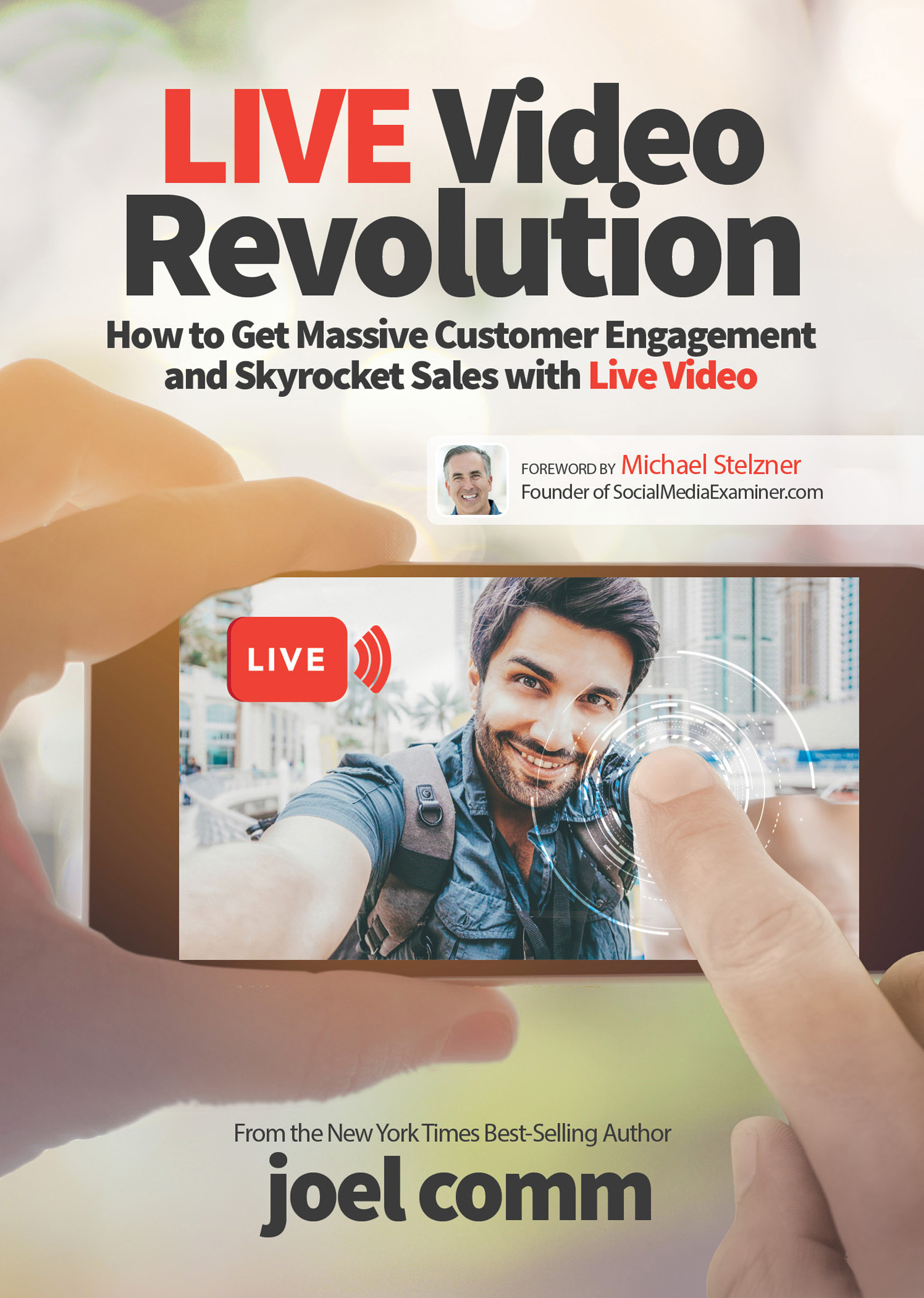This image is the cover for the book Live Video Revolution