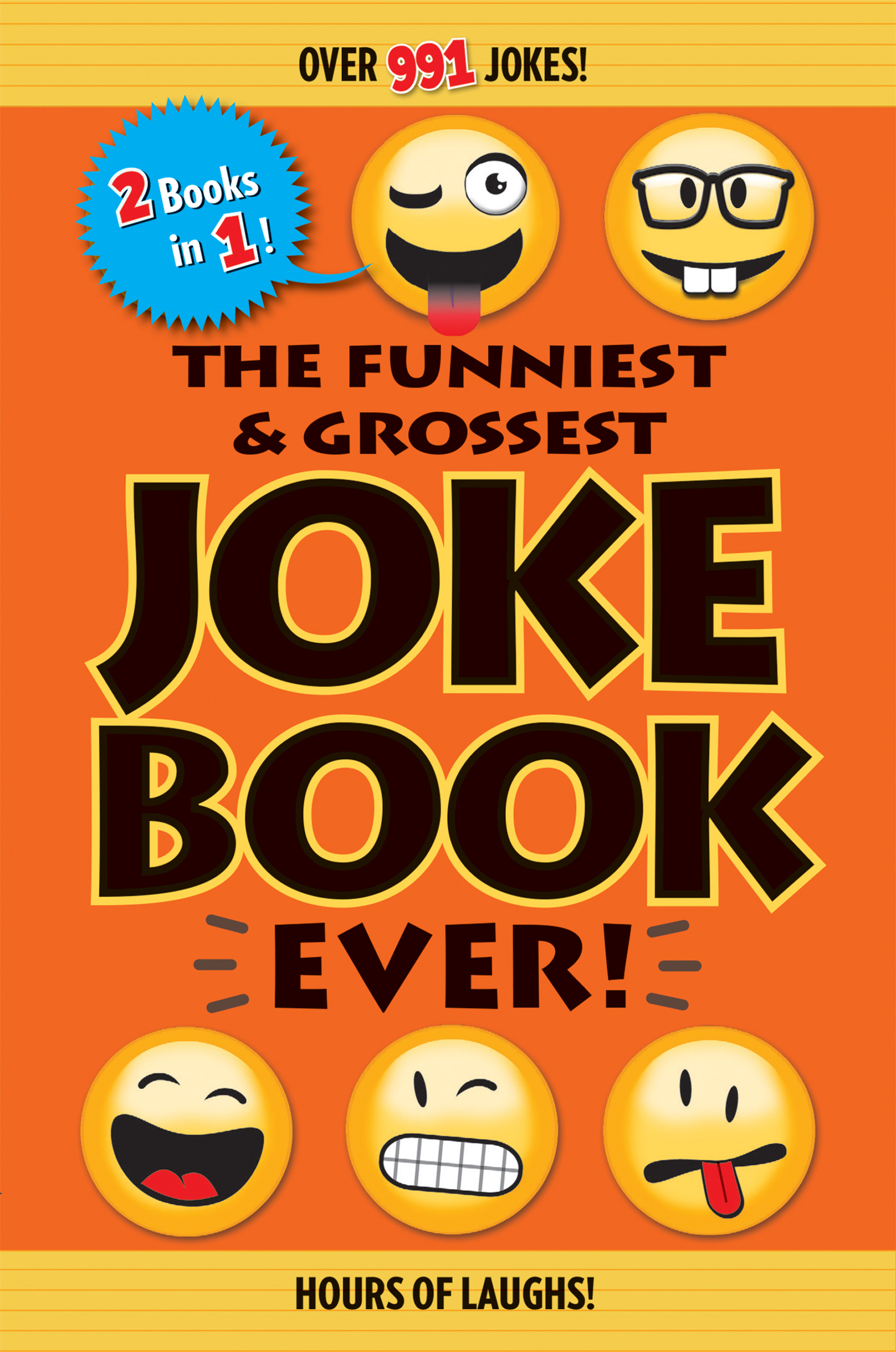This image is the cover for the book Funniest & Grossest Joke Book Ever!