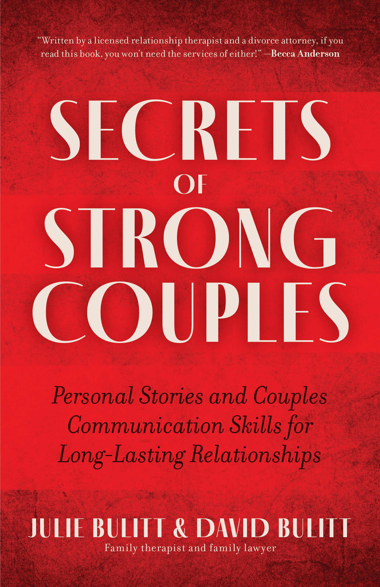 This image is the cover for the book Secrets of Strong Couples