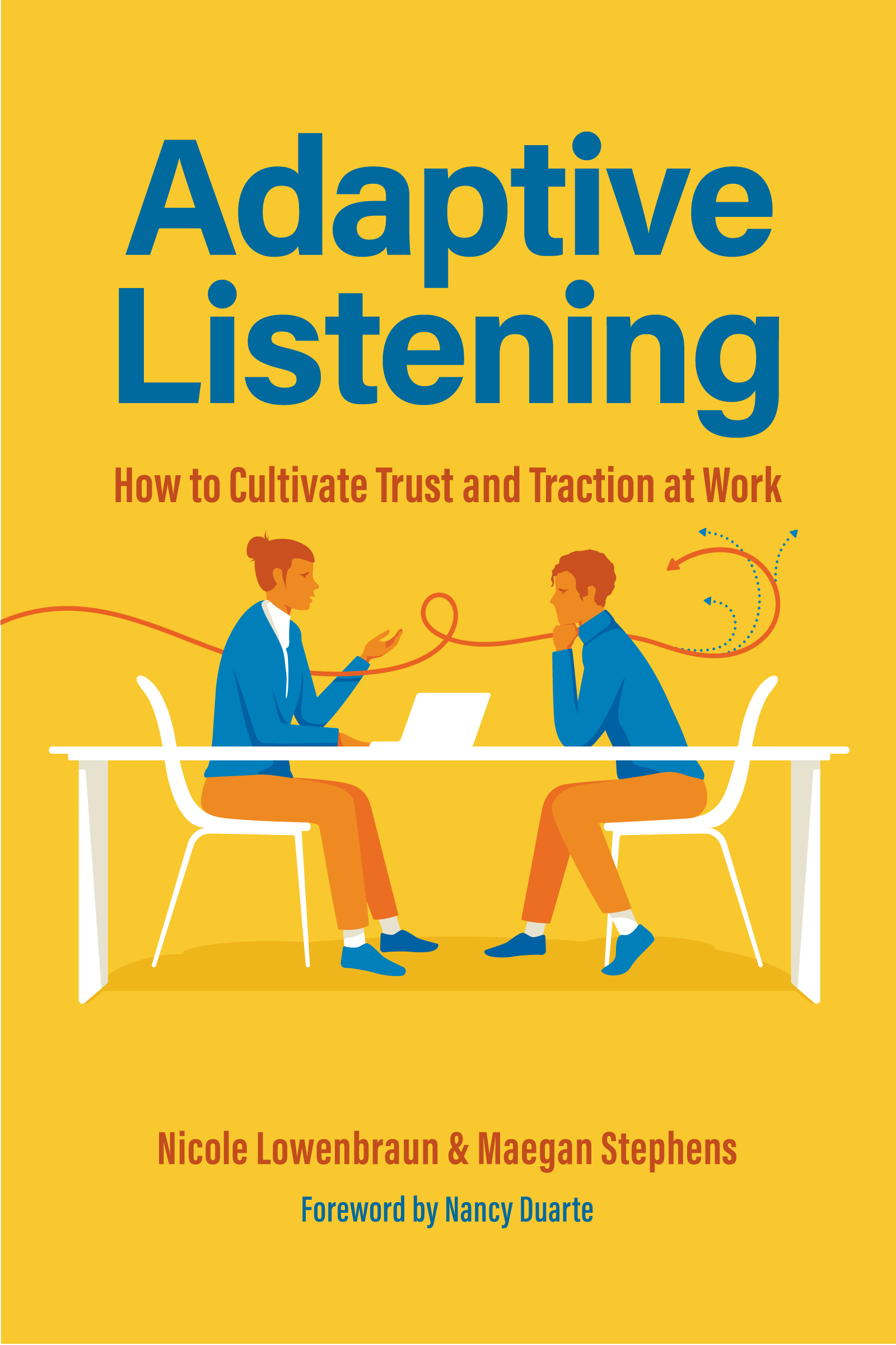 This image is the cover for the book Adaptive Listening